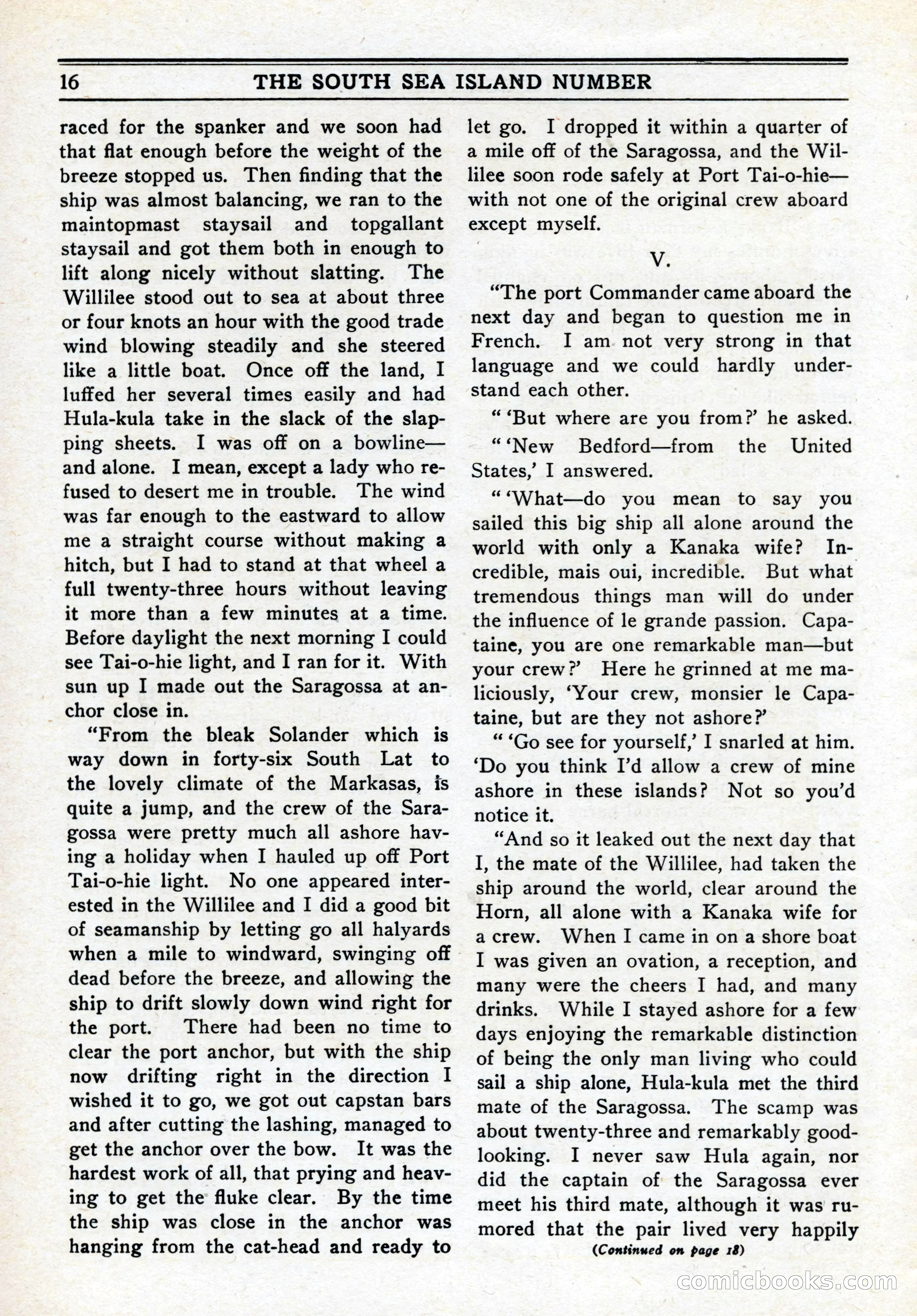 10-Story Book, February 1928 — page 18: Pulp Fiction, 1928