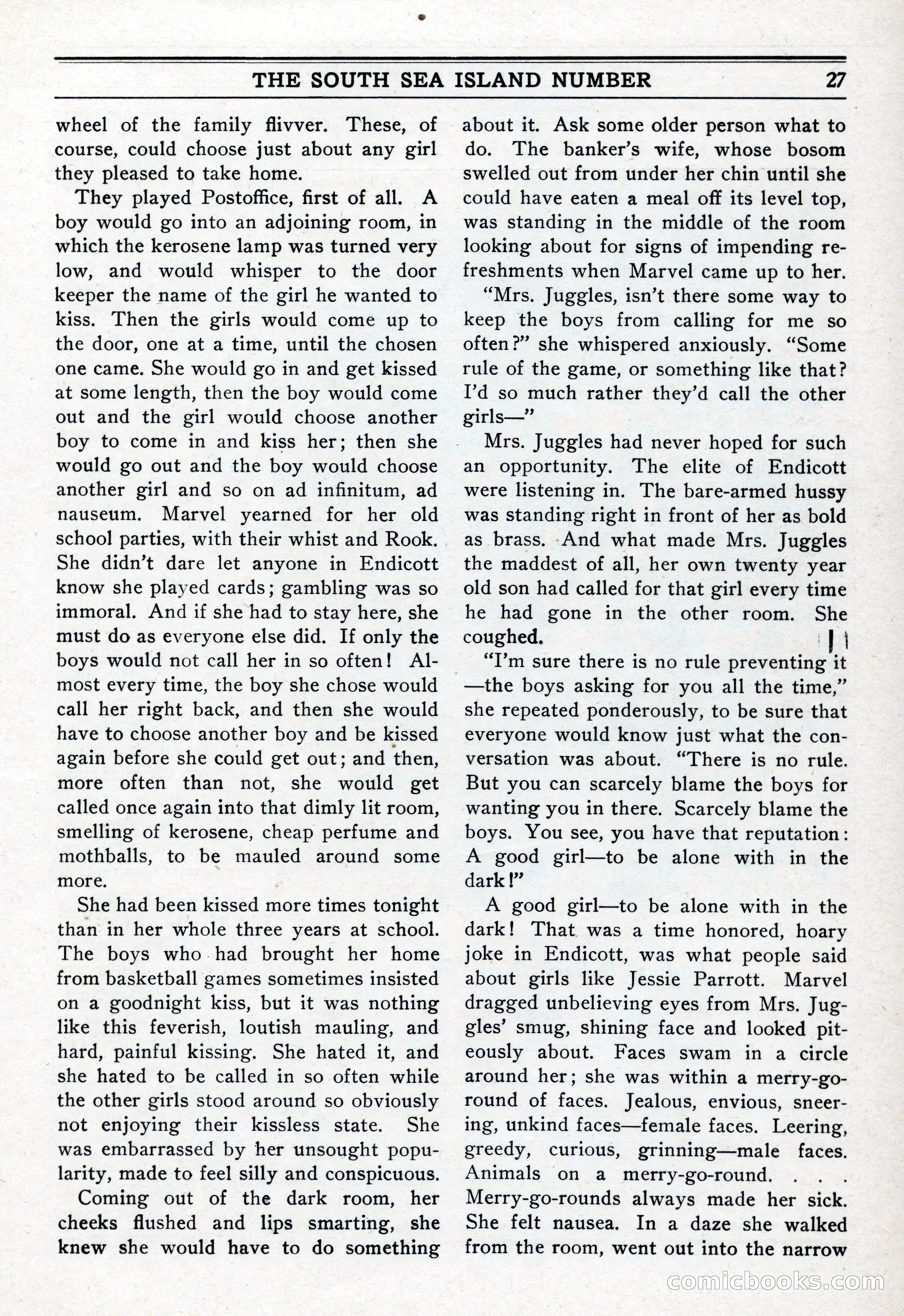 10-Story Book, February 1928 — page 29: Pulp Fiction, 1928