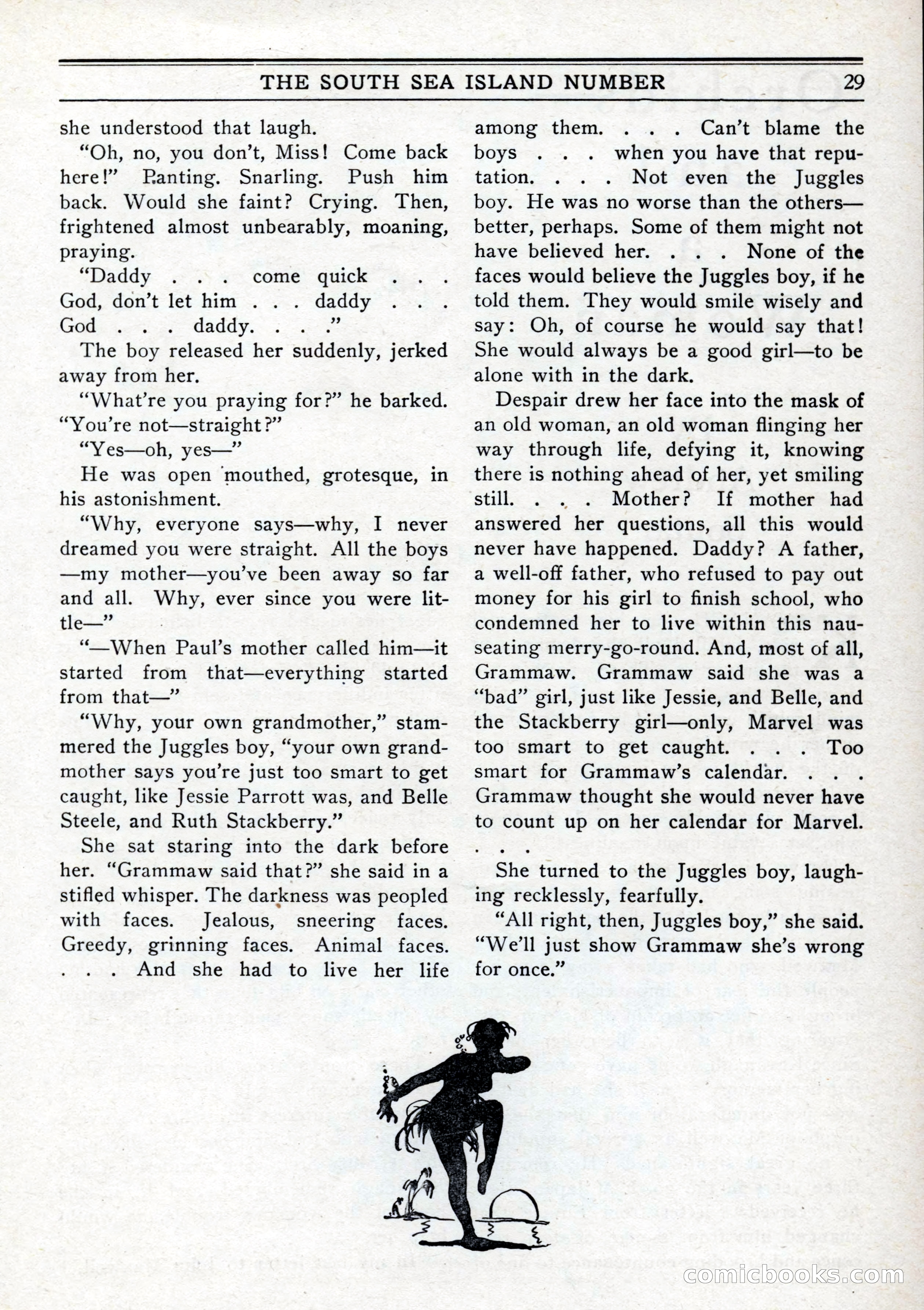10-Story Book, February 1928 — page 31: Pulp Fiction, 1928