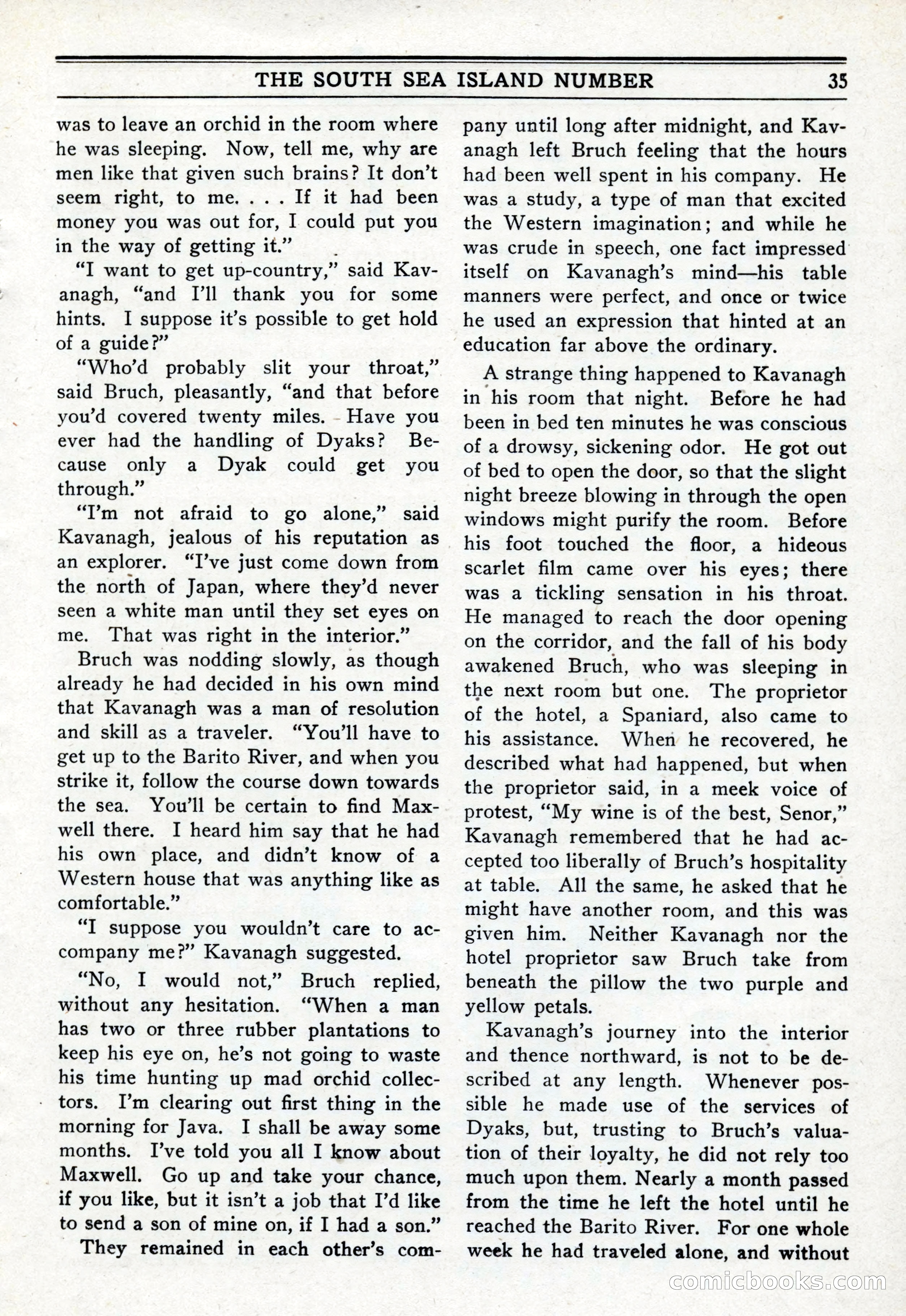10-Story Book, February 1928 — page 37: Pulp Fiction, 1928