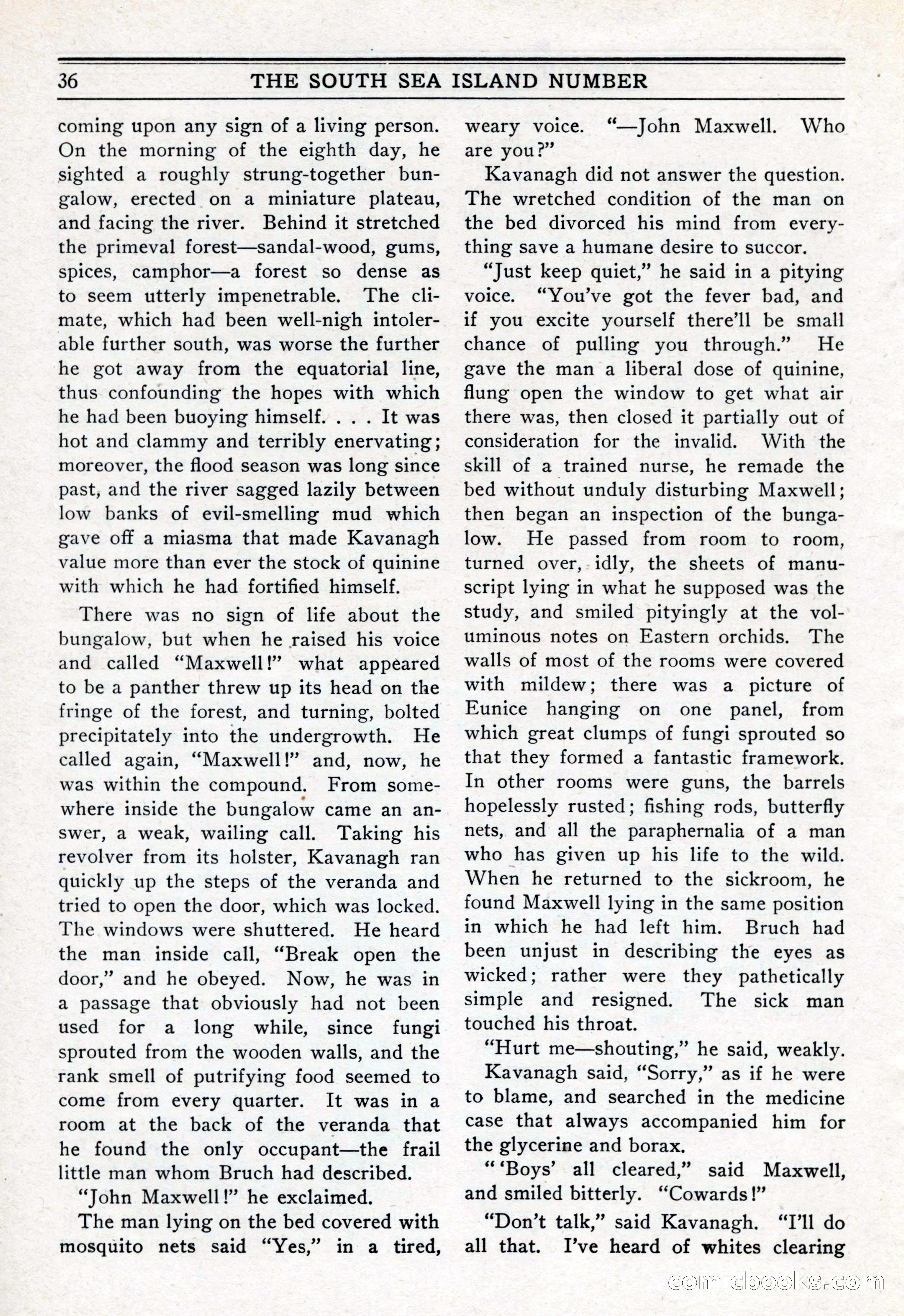 10-Story Book, February 1928 — page 38: Pulp Fiction, 1928