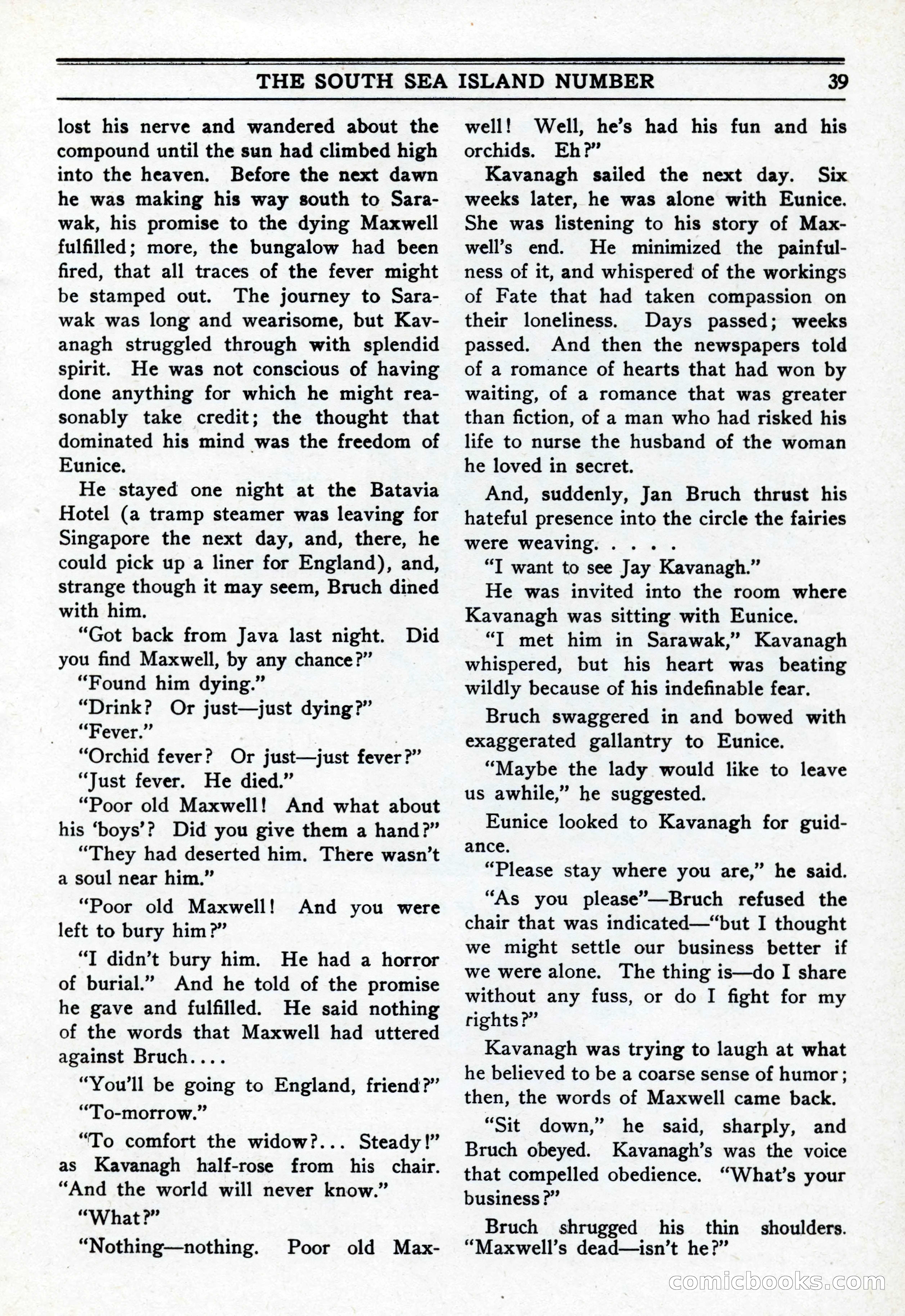 10-Story Book, February 1928 — page 41: Pulp Fiction, 1928