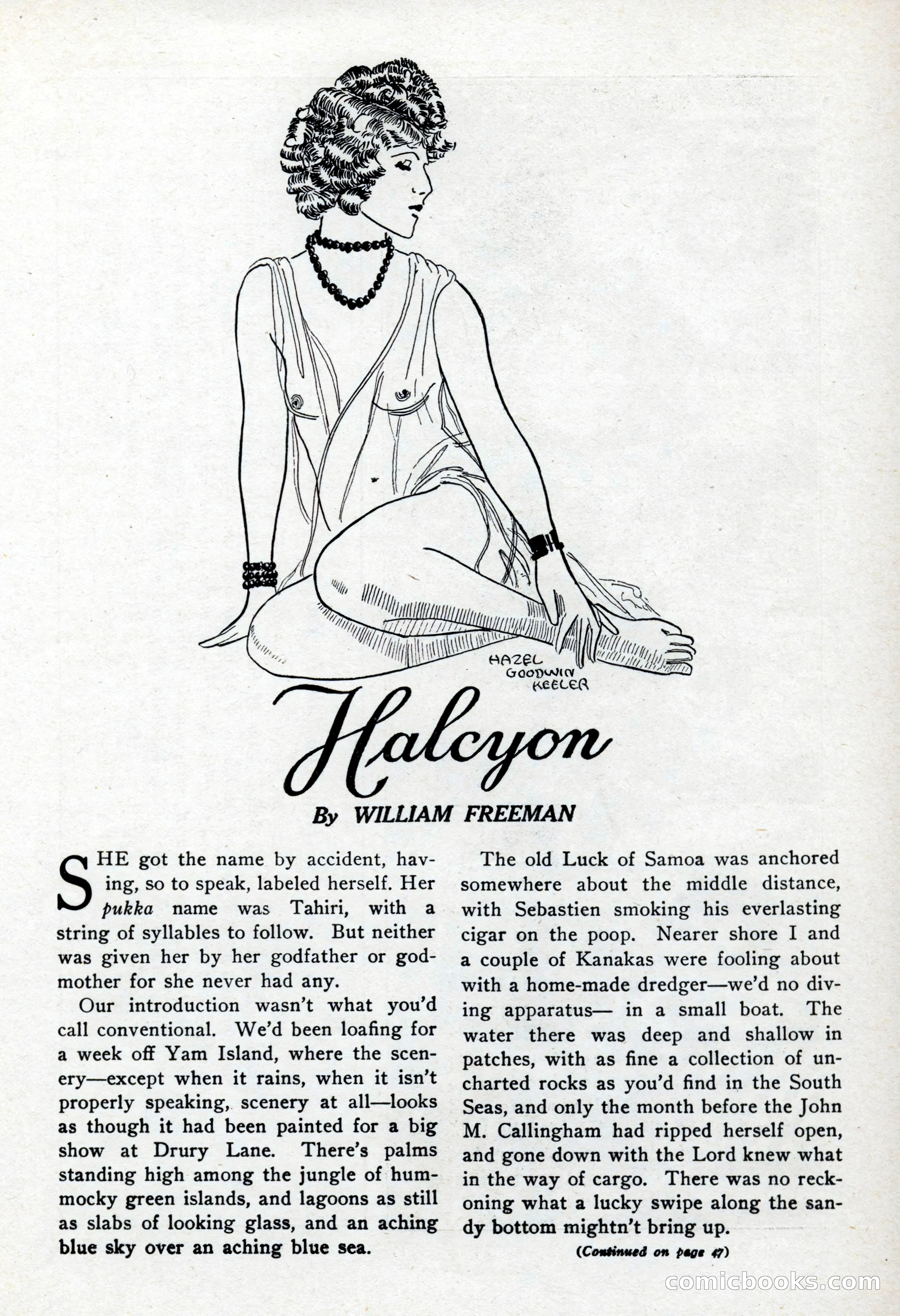 10-Story Book, February 1928 — page 47: Pulp Fiction, 1928