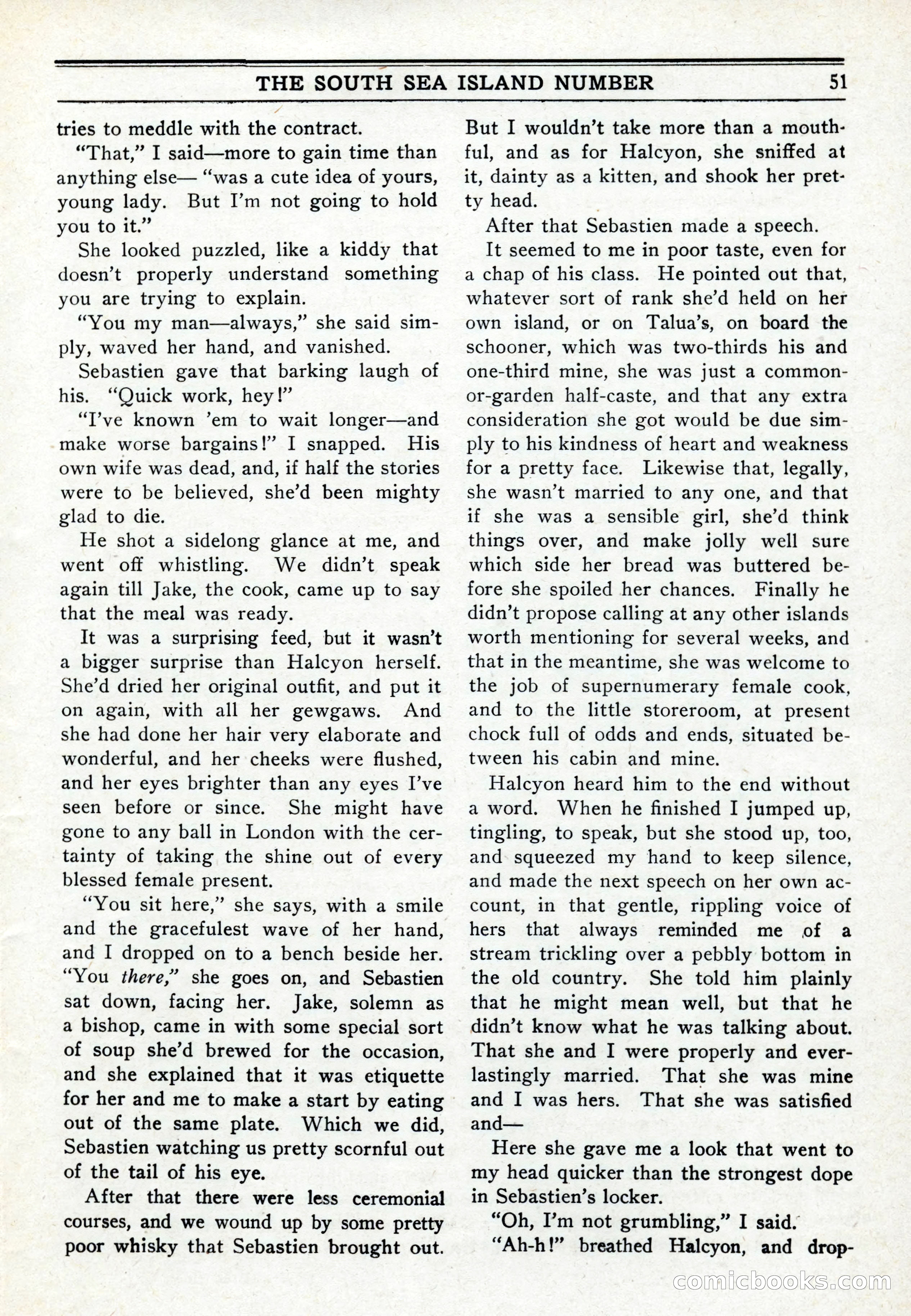 10-Story Book, February 1928 — page 53: Pulp Fiction, 1928
