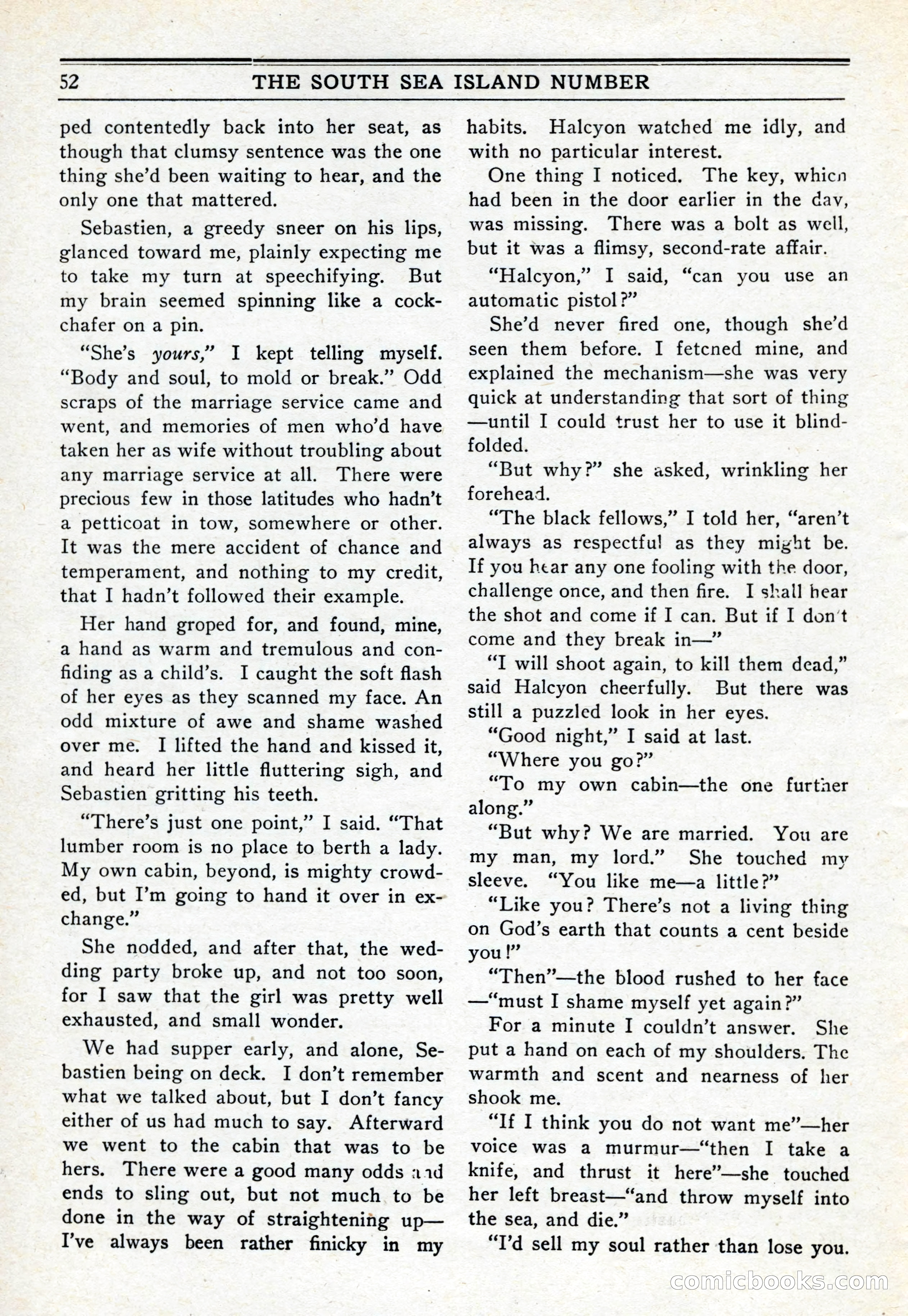 10-Story Book, February 1928 — page 54: Pulp Fiction, 1928