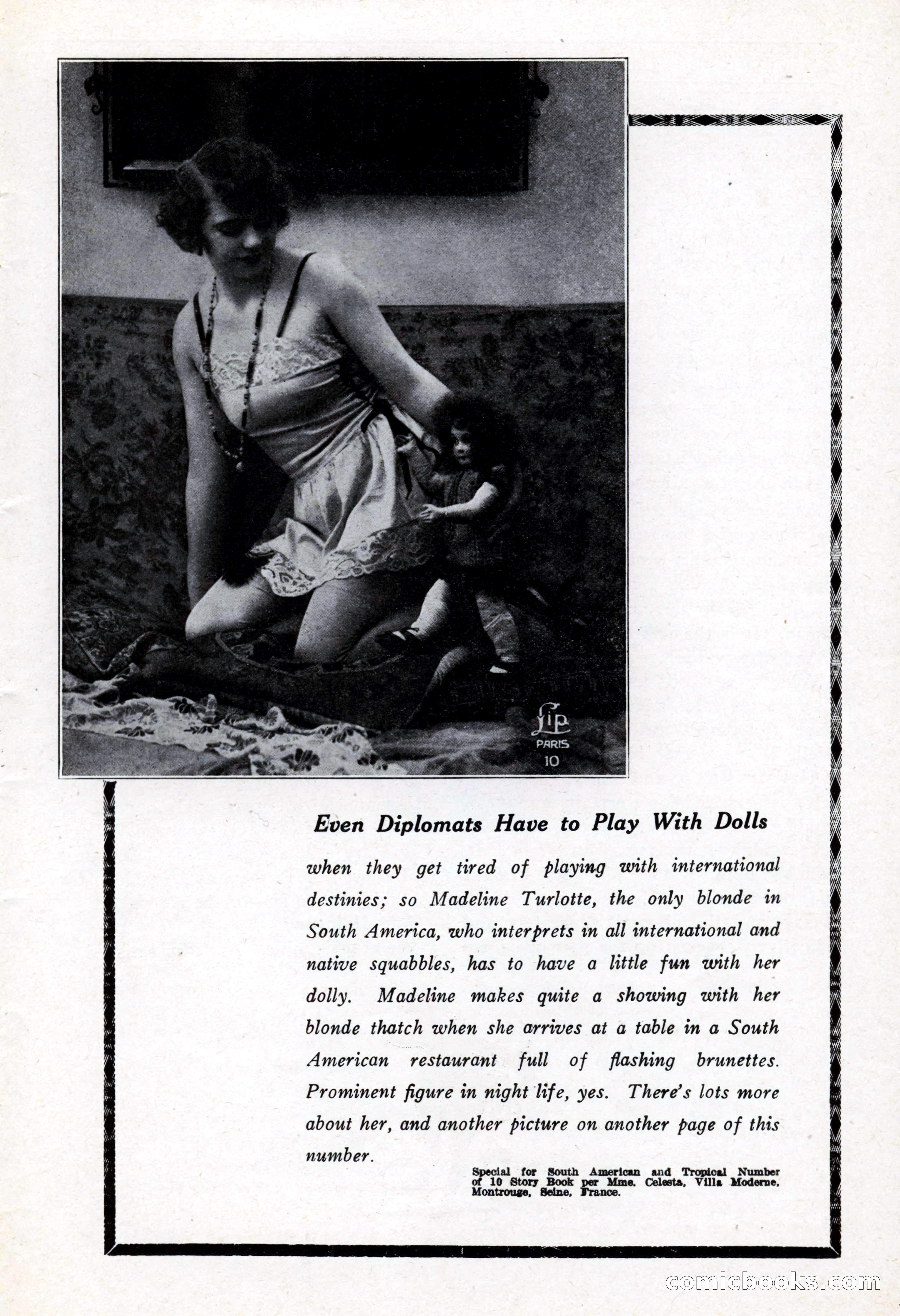 10-Story Book, February 1928 — page 57: Pulp Fiction, 1928