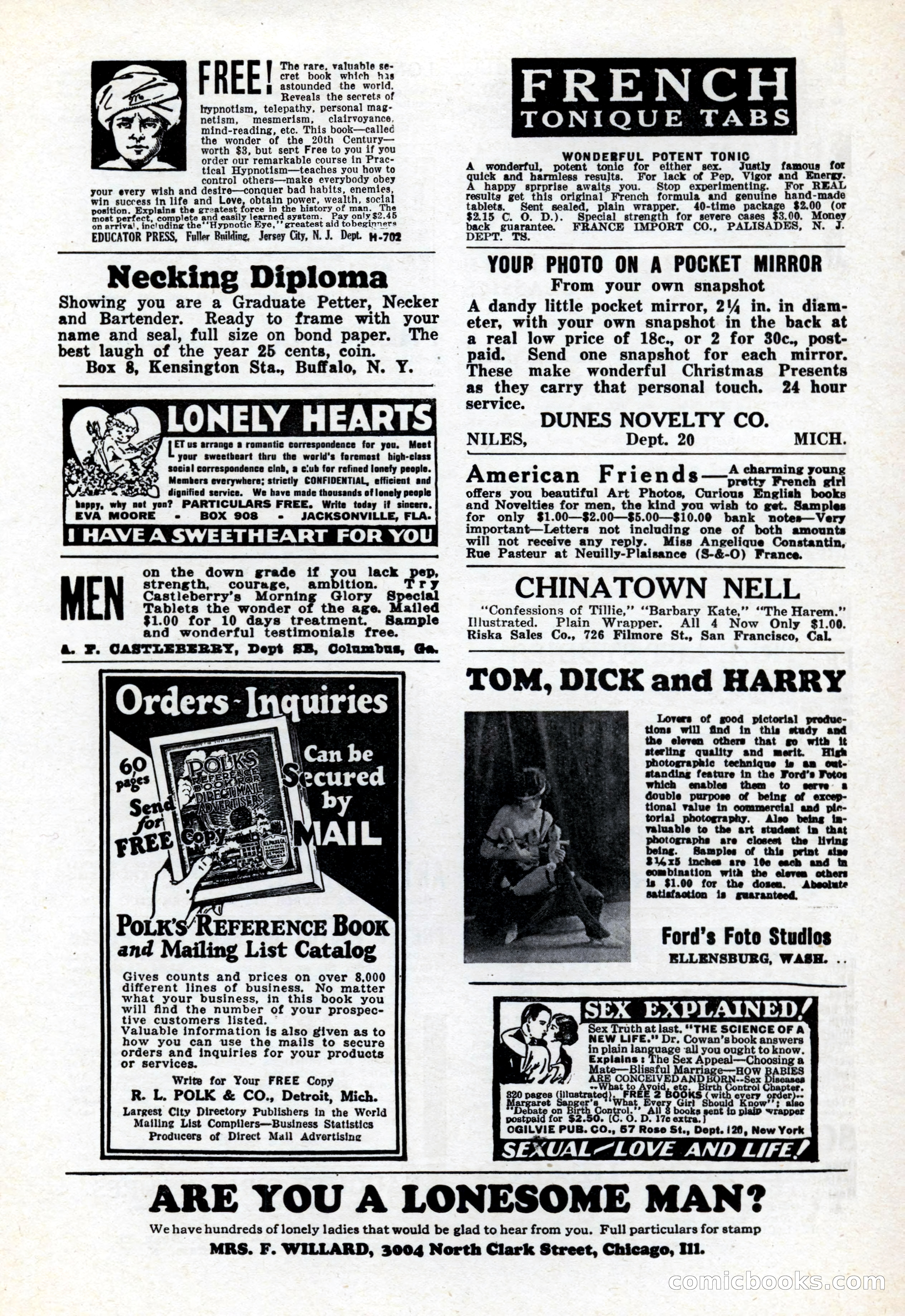 10-Story Book, February 1928 — page 59: Pulp Fiction, 1928