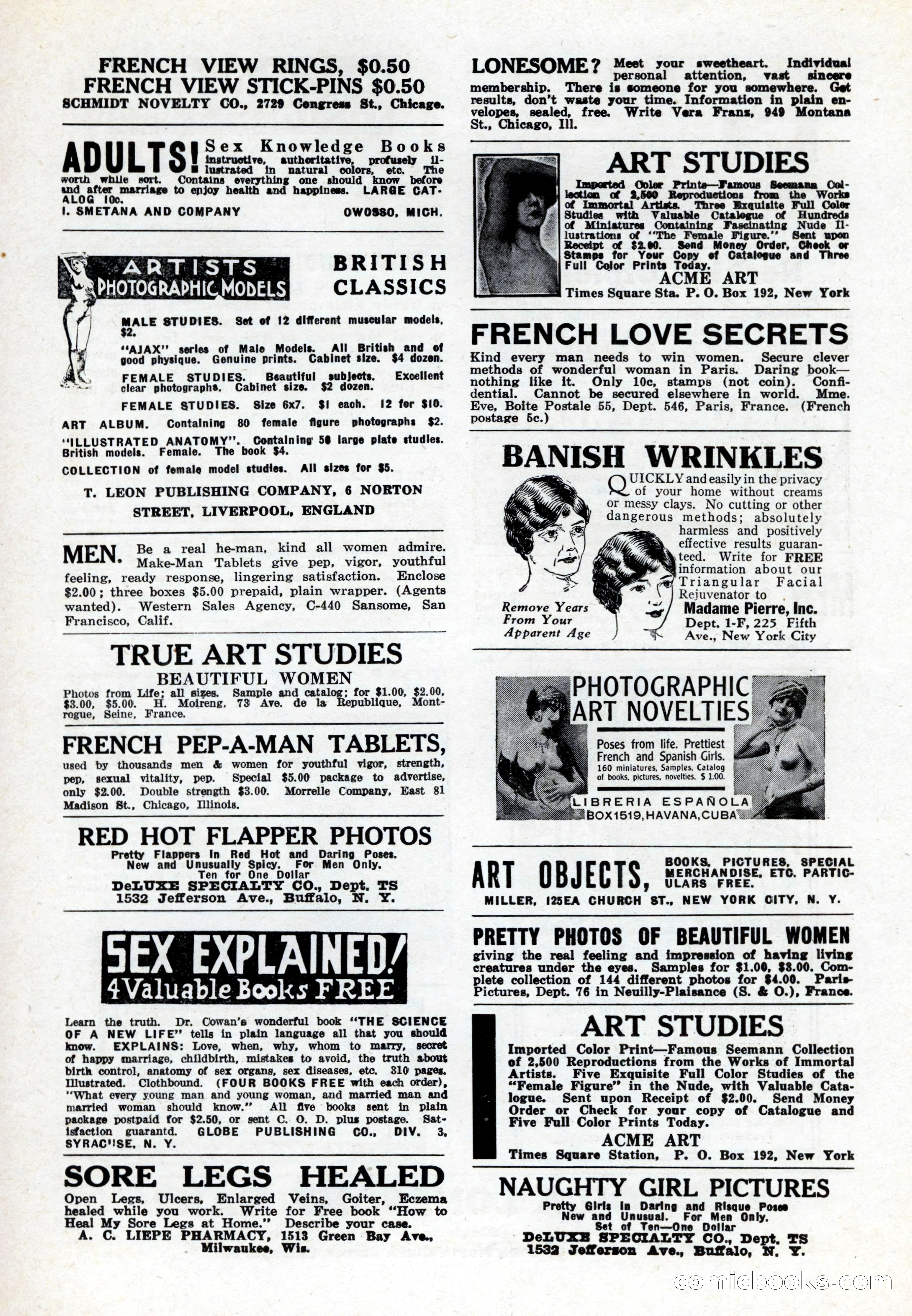 10-Story Book, February 1928 — page 60: Pulp Fiction, 1928