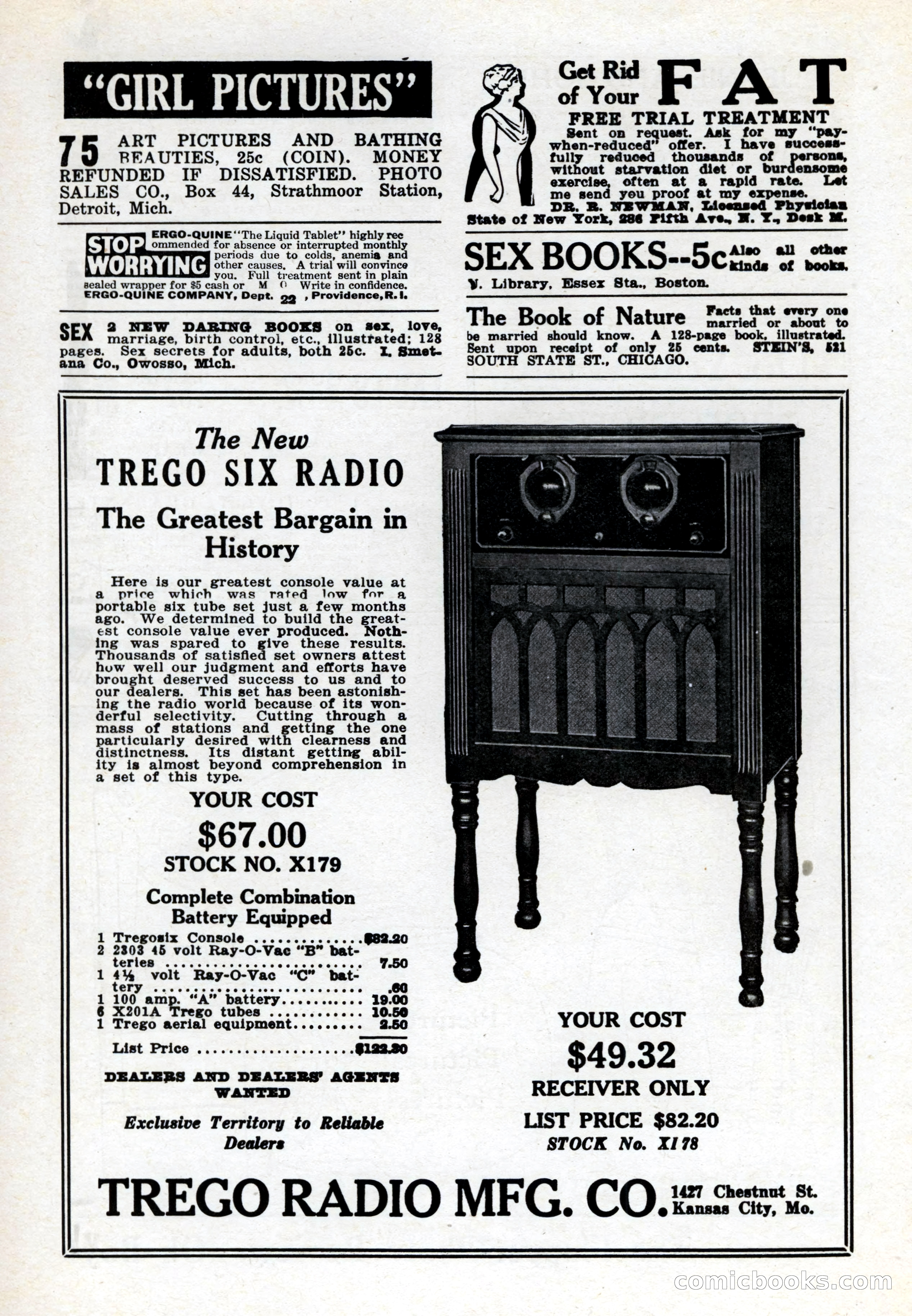 10-Story Book, February 1928 — page 62: Pulp Fiction, 1928