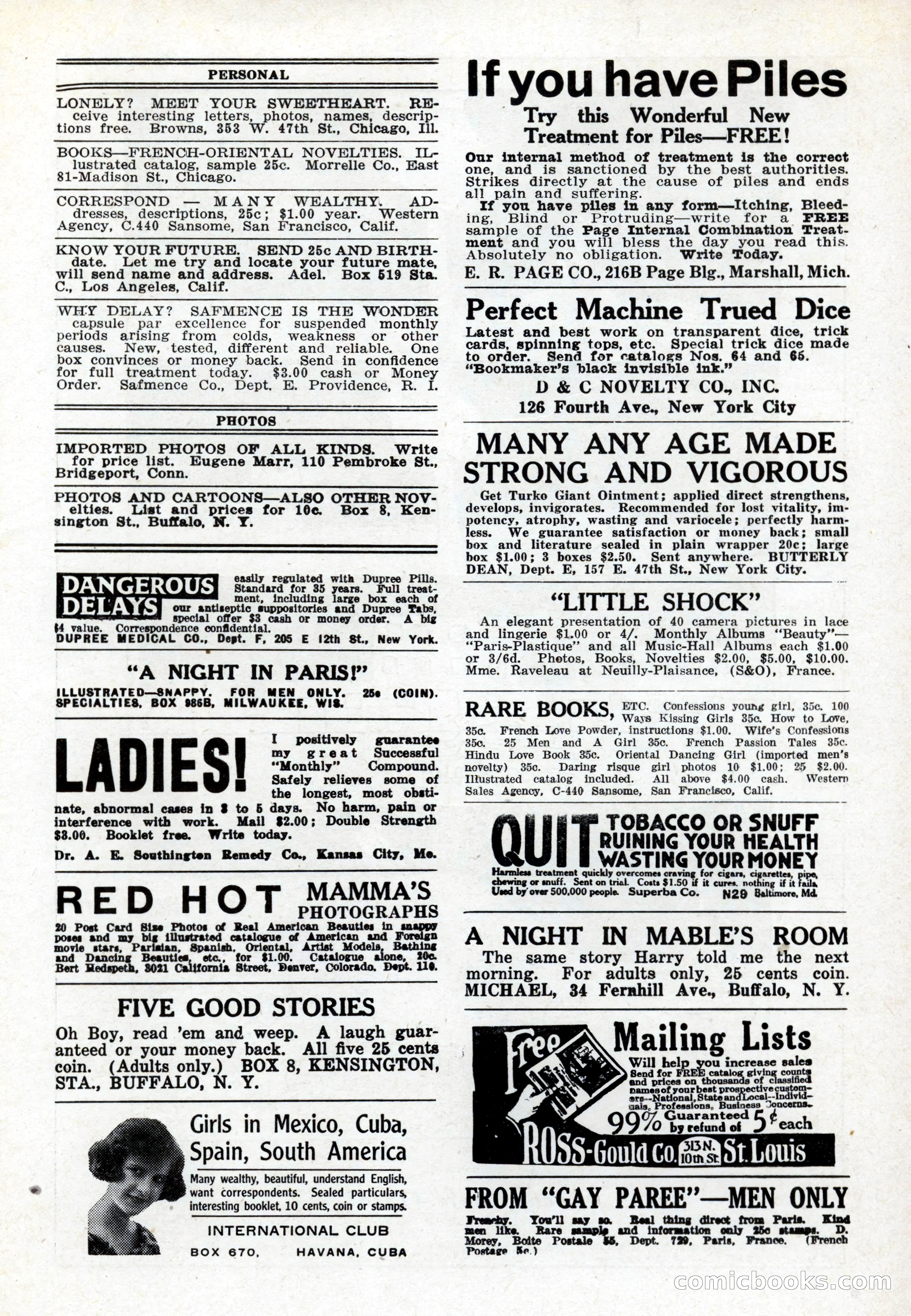 10-Story Book, February 1928 — page 65: Pulp Fiction, 1928