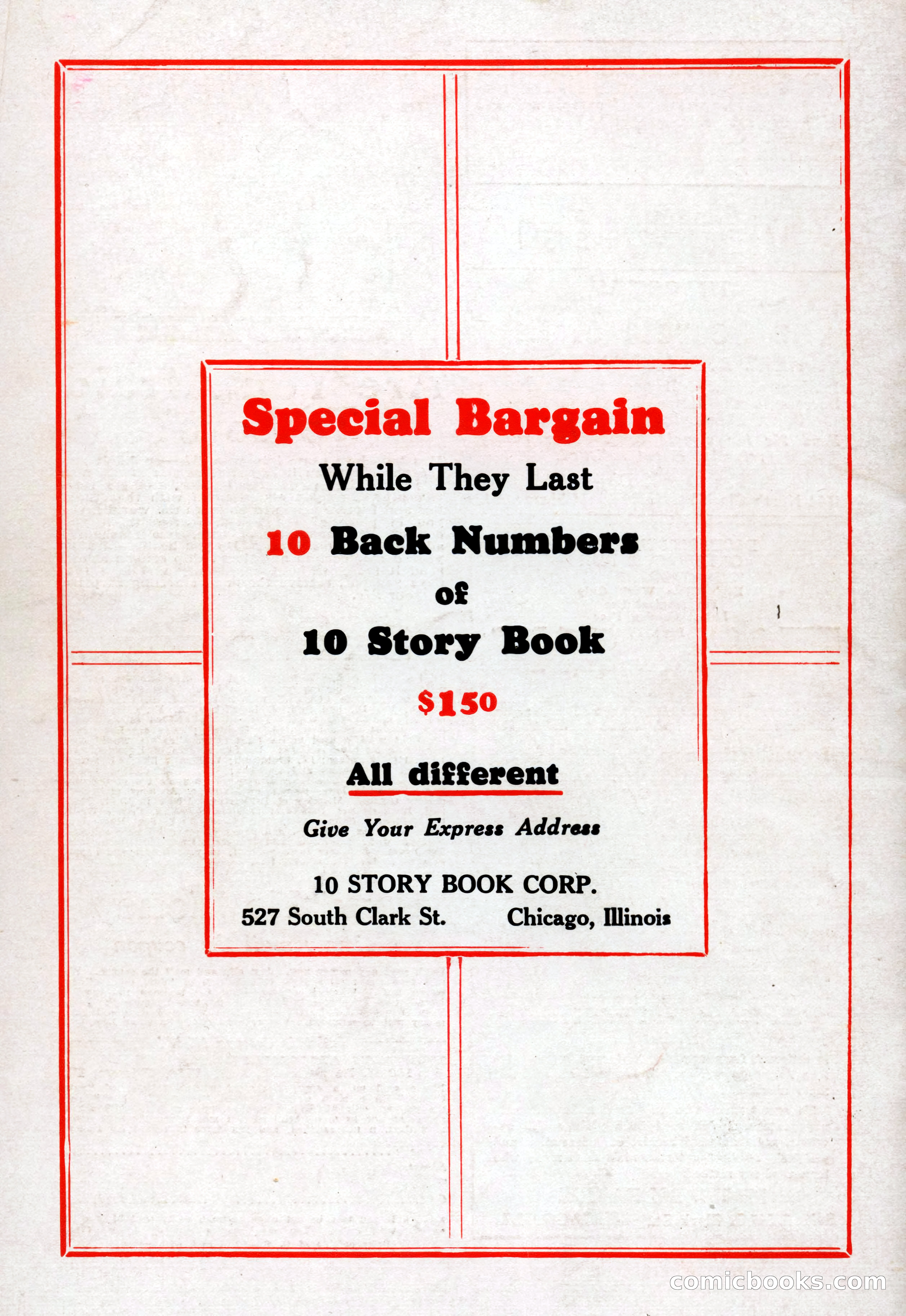 10-Story Book, February 1928 — page 68: Pulp Fiction, 1928