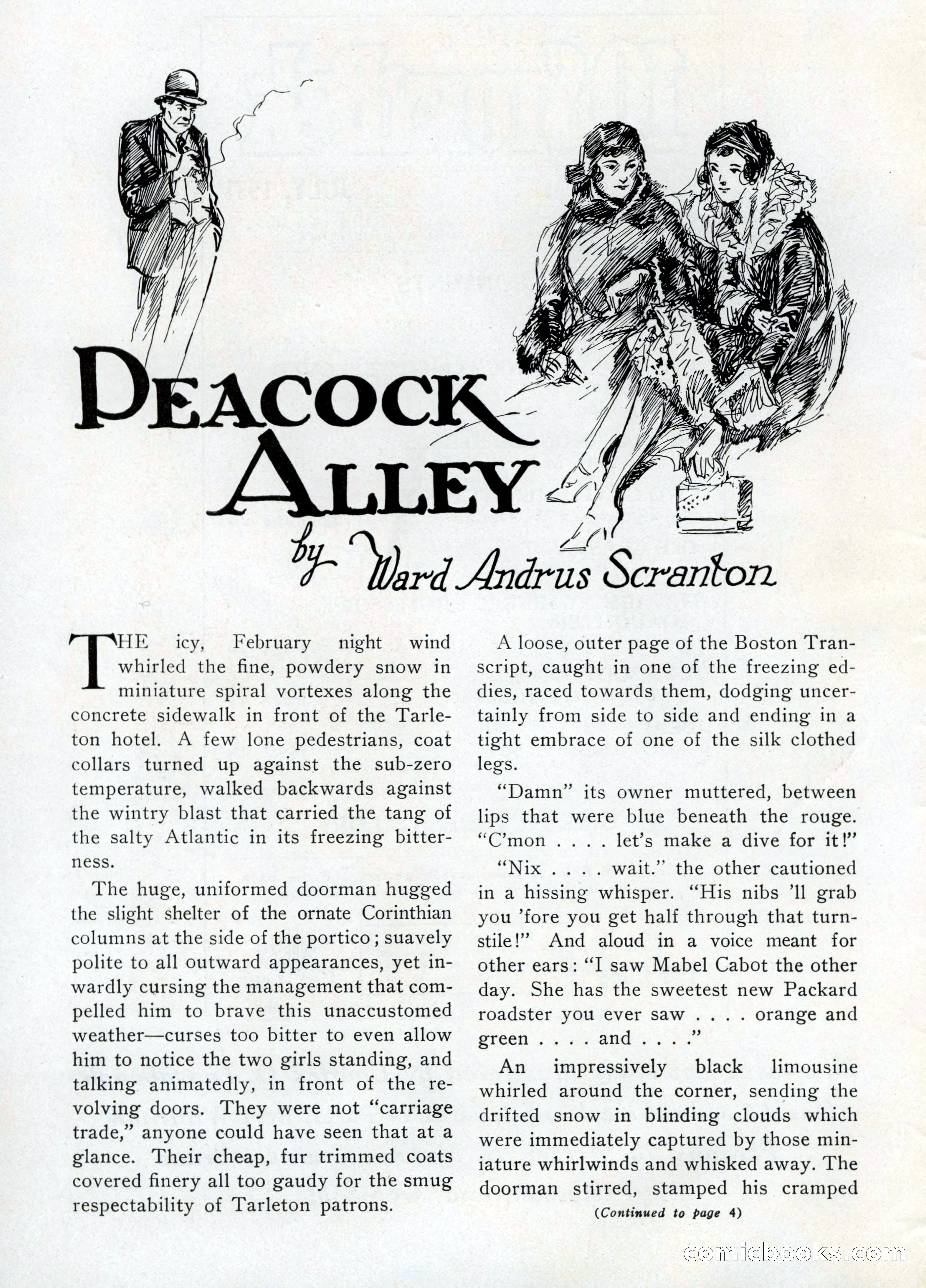 10-Story Book, July 1931 — page 4: Pulp Fiction, 1931