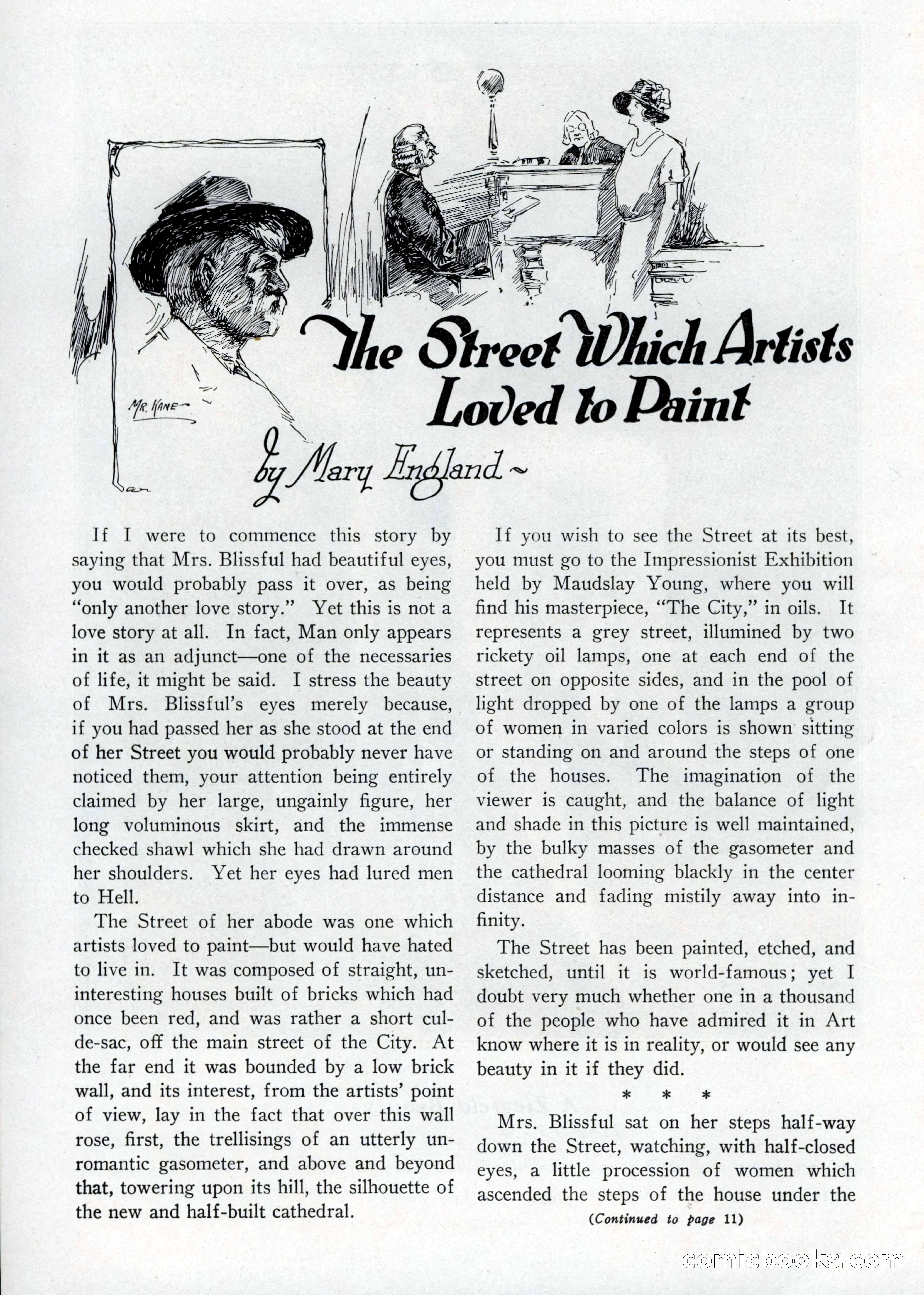 10-Story Book, July 1931 — page 10: Pulp Fiction, 1931