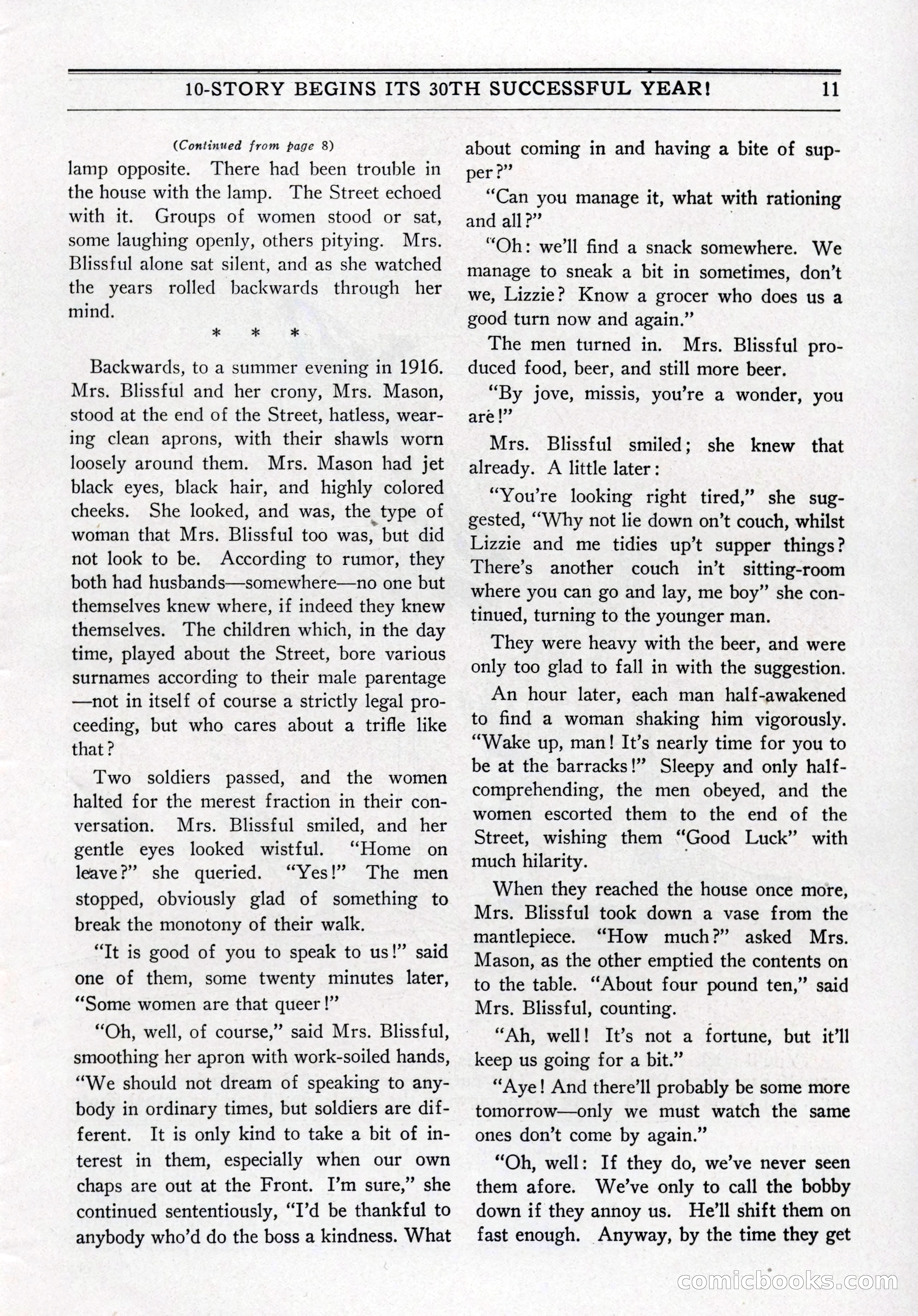 10-Story Book, July 1931 — page 13: Pulp Fiction, 1931