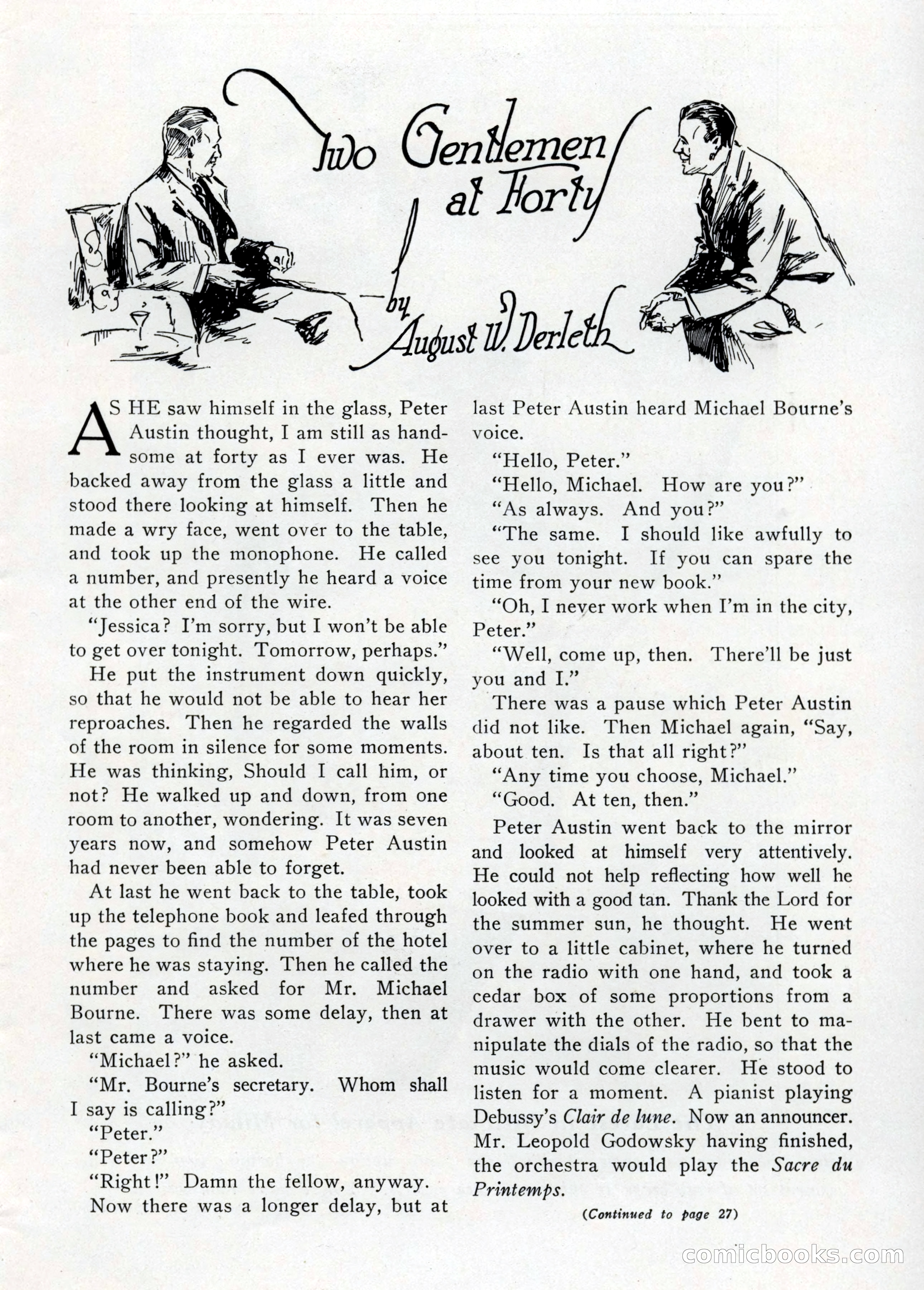 10-Story Book, July 1931 — page 27: Pulp Fiction, 1931