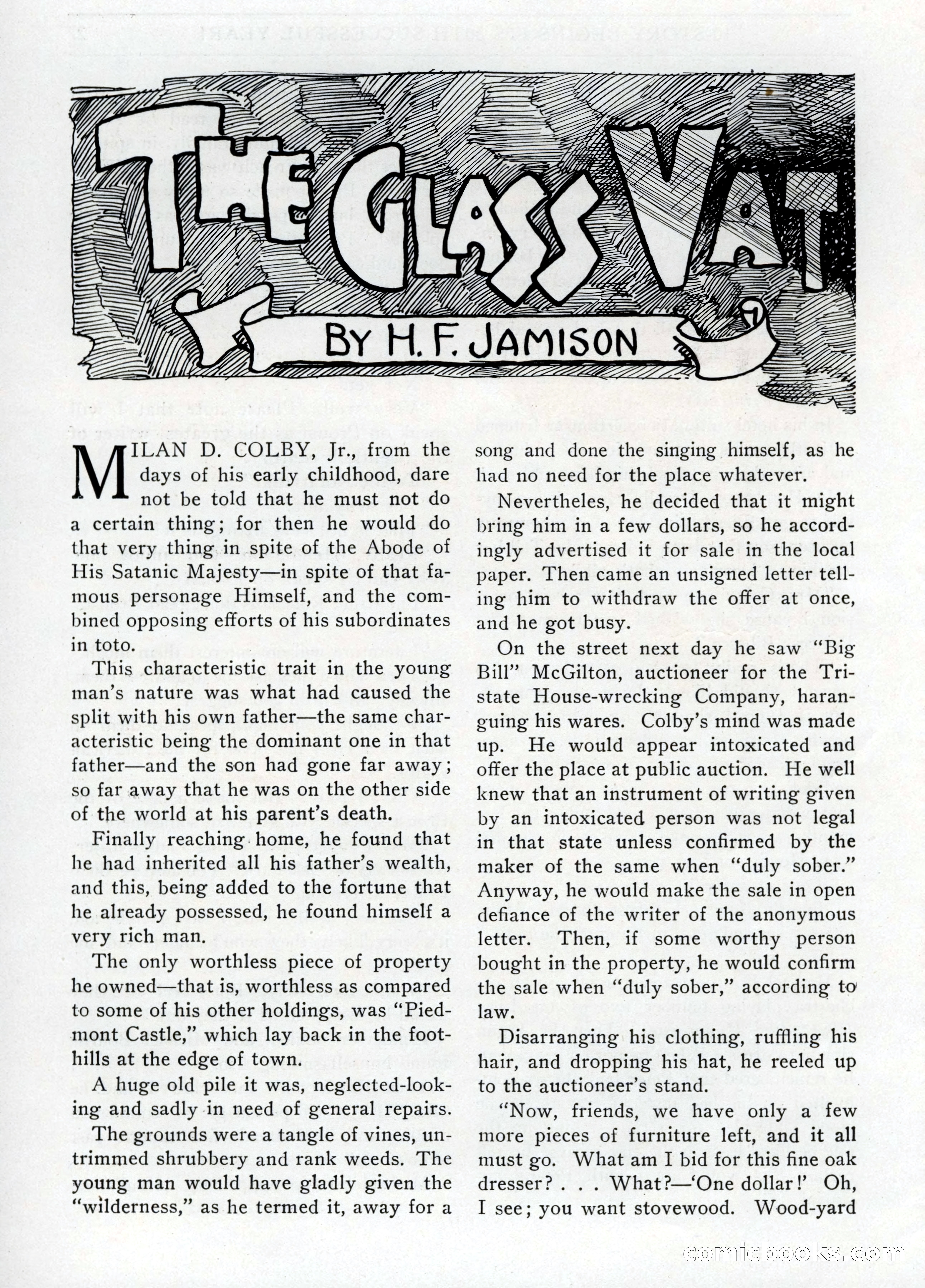 10-Story Book, July 1931 — page 30: Pulp Fiction, 1931