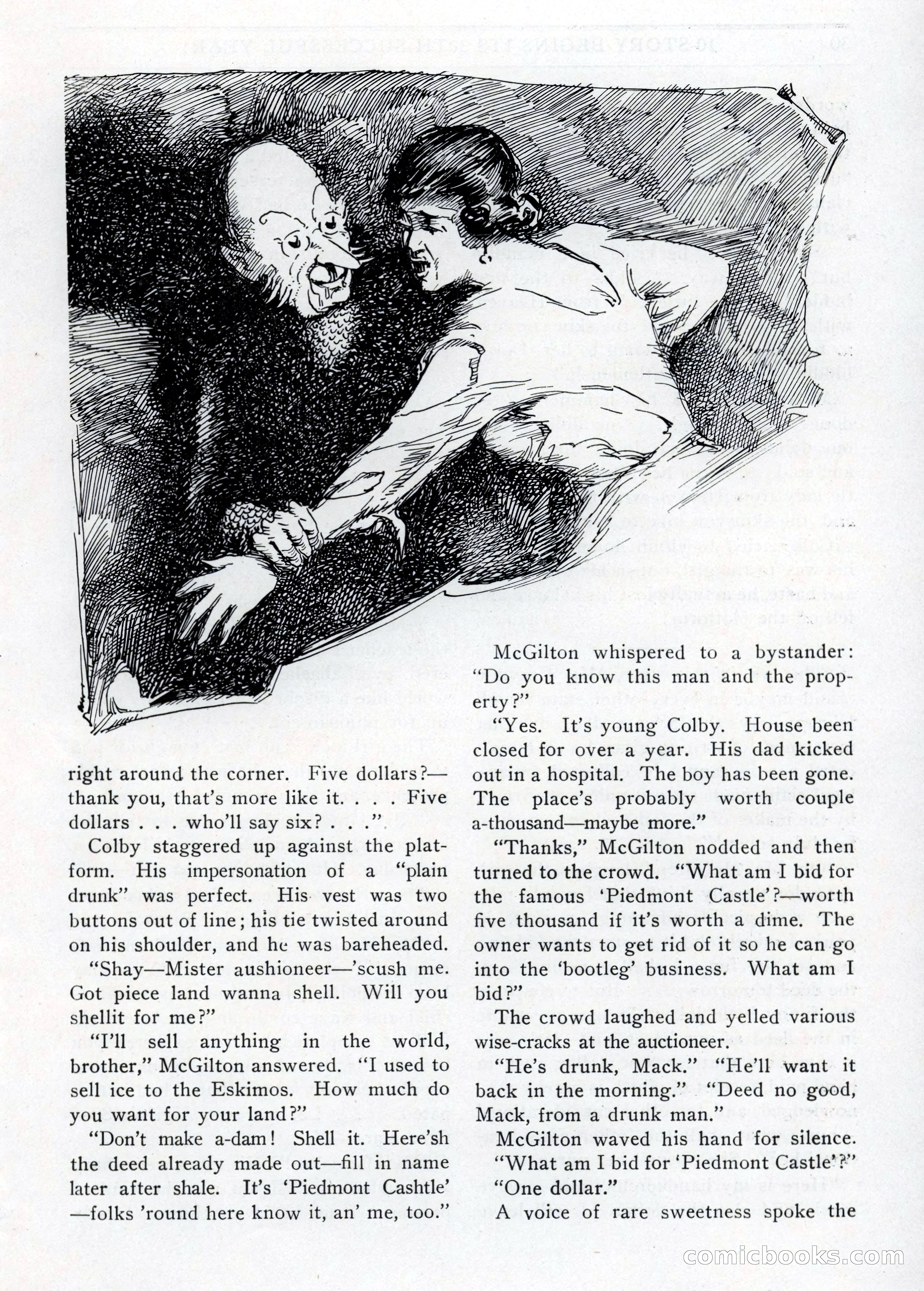 10-Story Book, July 1931 — page 31: Pulp Fiction, 1931