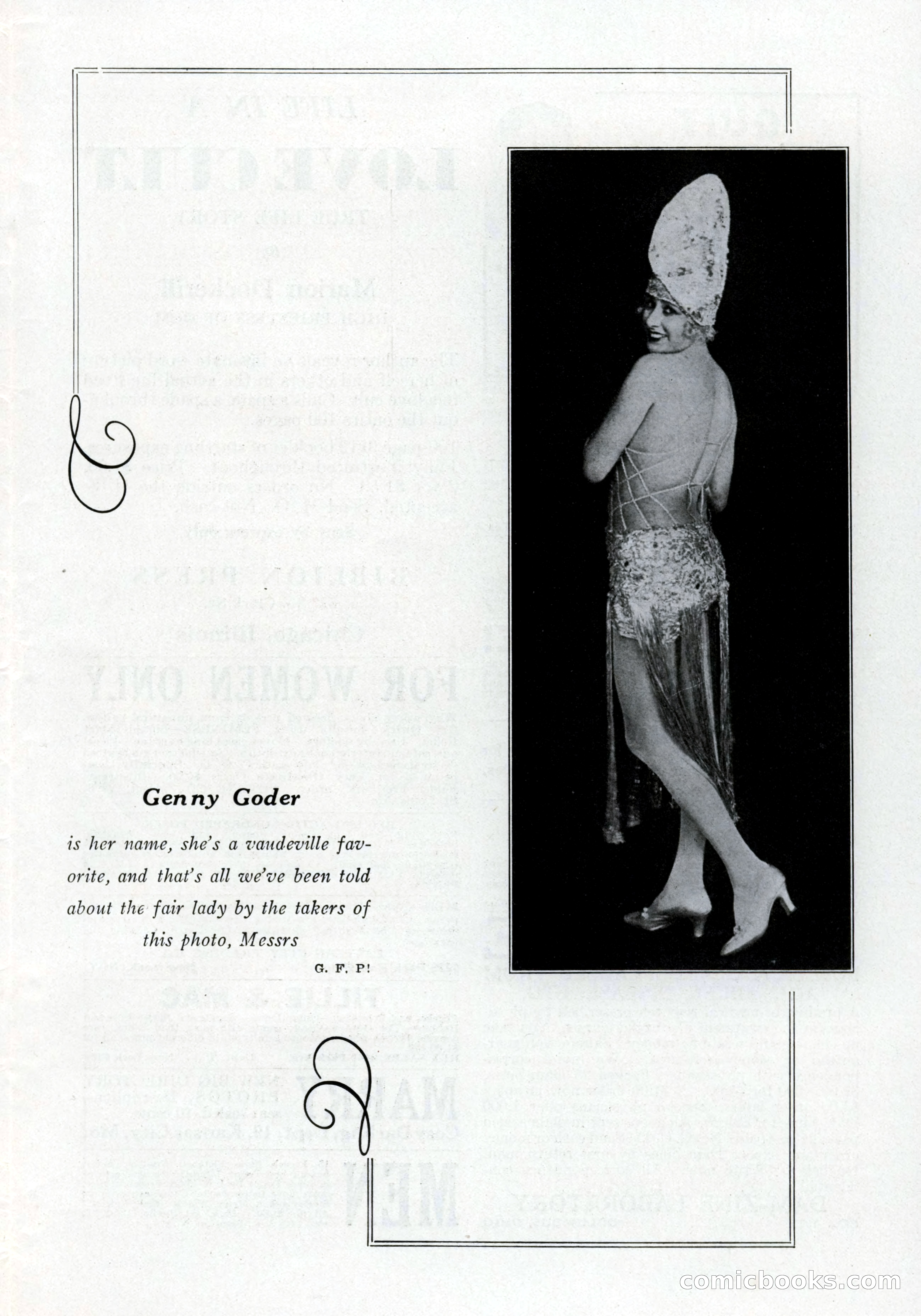 10-Story Book, July 1931 — page 61: Pulp Fiction, 1931