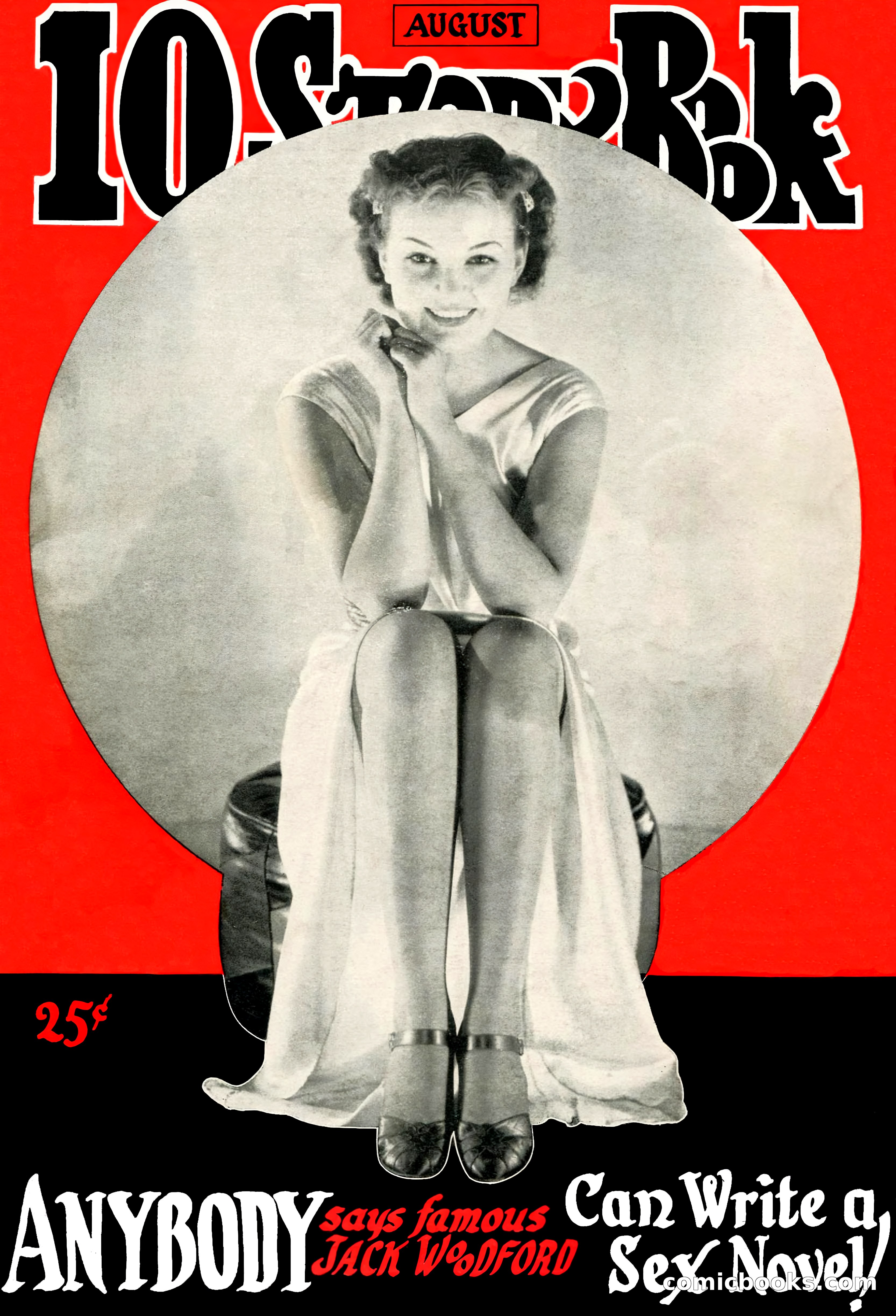 10 Story Book, August 1938 — page 1: Pulp Fiction, 1938