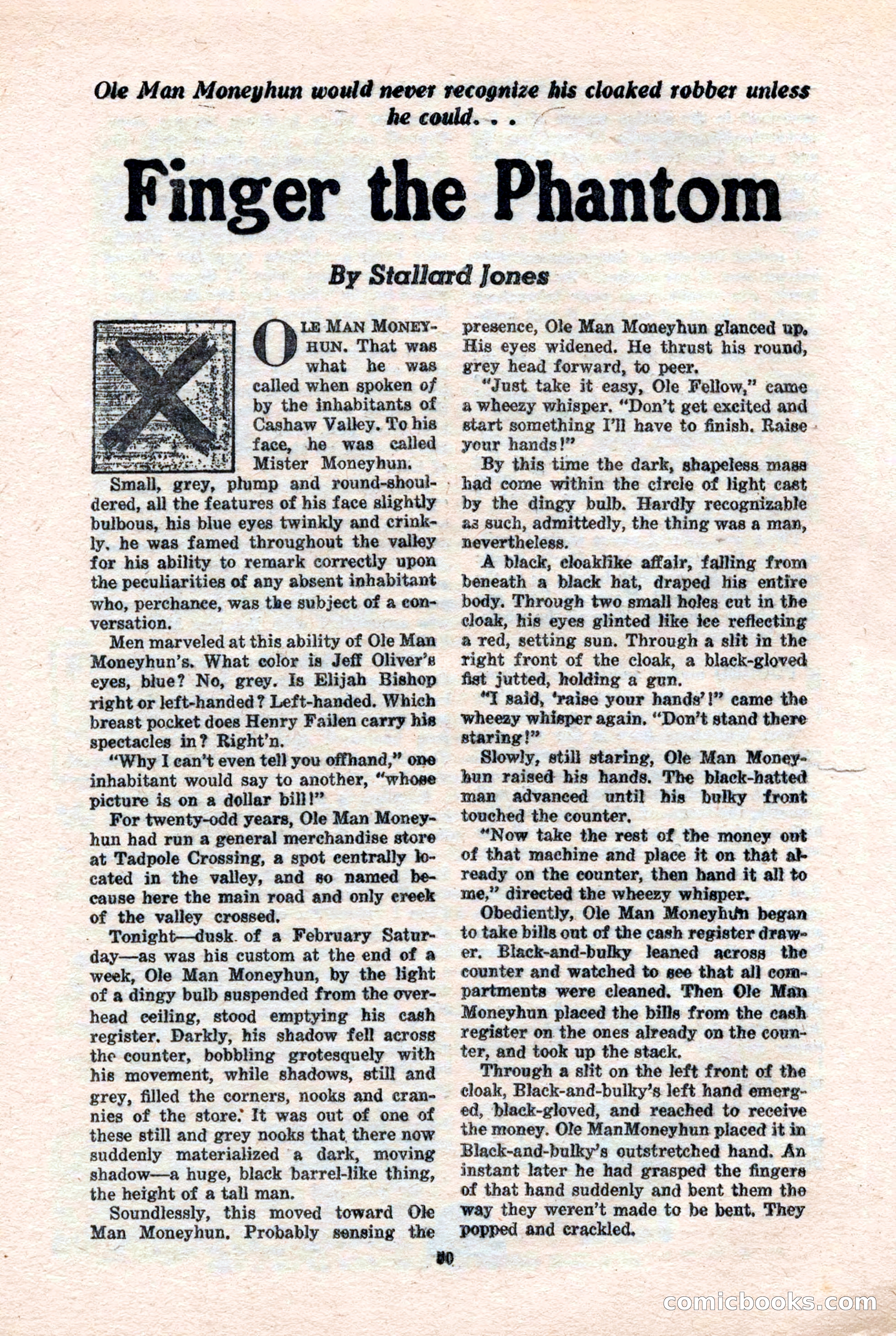 10-Story Detective Magazine, April 1946 — page 52: Pulp Fiction, 1946