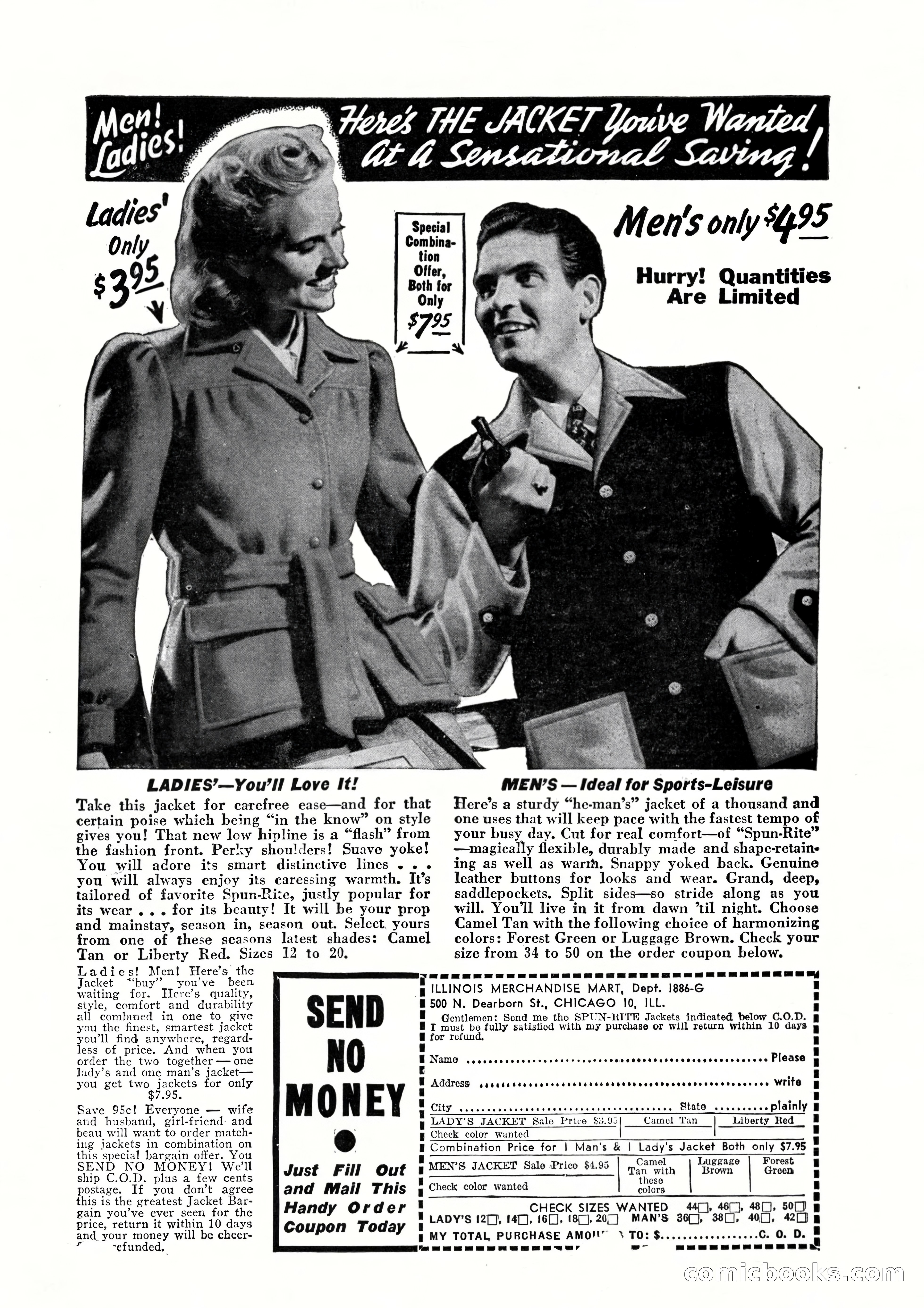 10-Story Detective Magazine, April 1946 — page 83: Pulp Fiction, 1946