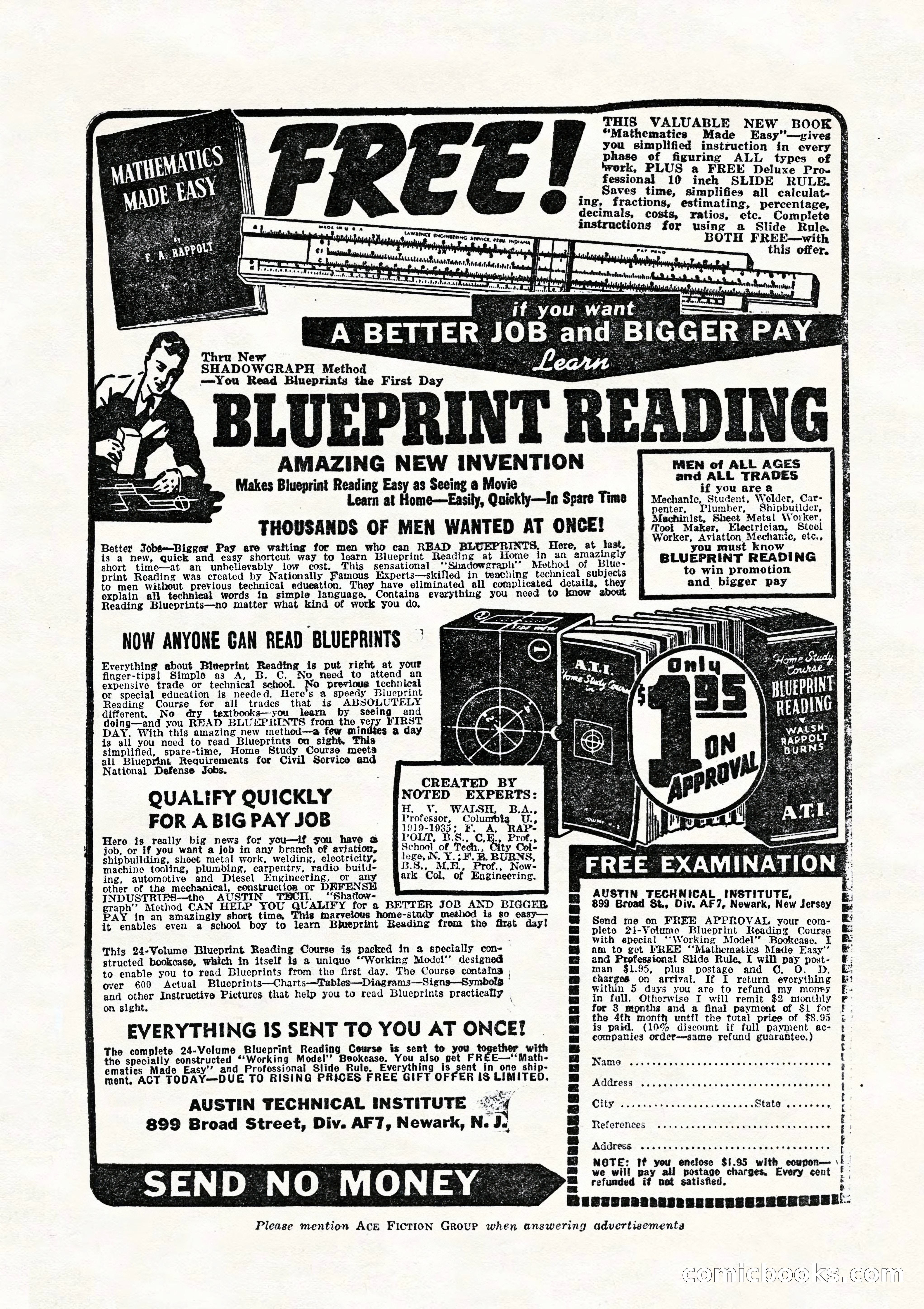 10 Story Detective, July 1942 — page 3: Pulp Fiction, 1942