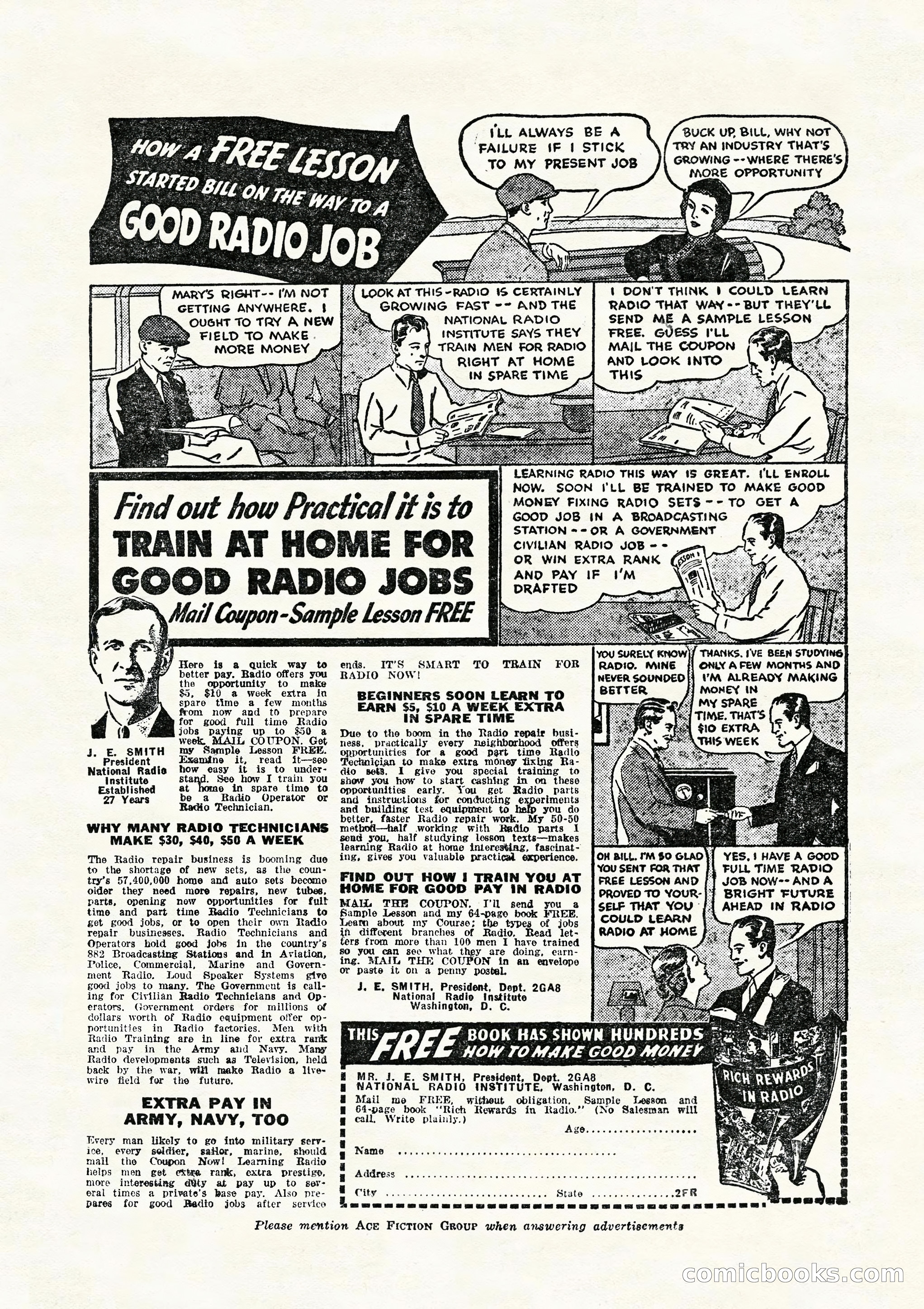 10 Story Detective, July 1942 — page 5: Pulp Fiction, 1942