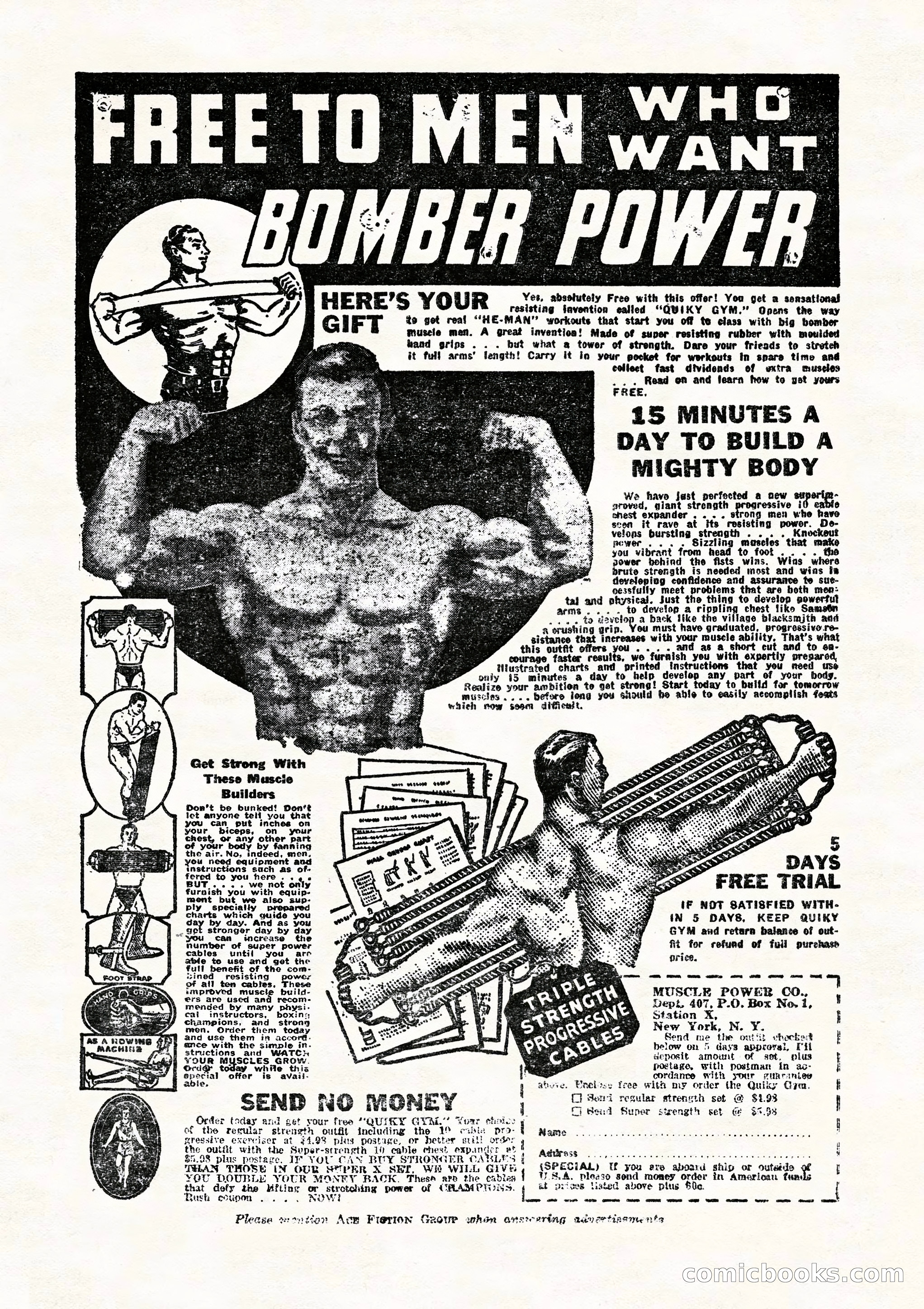 10 Story Detective, July 1942 — page 105: Pulp Fiction, 1942