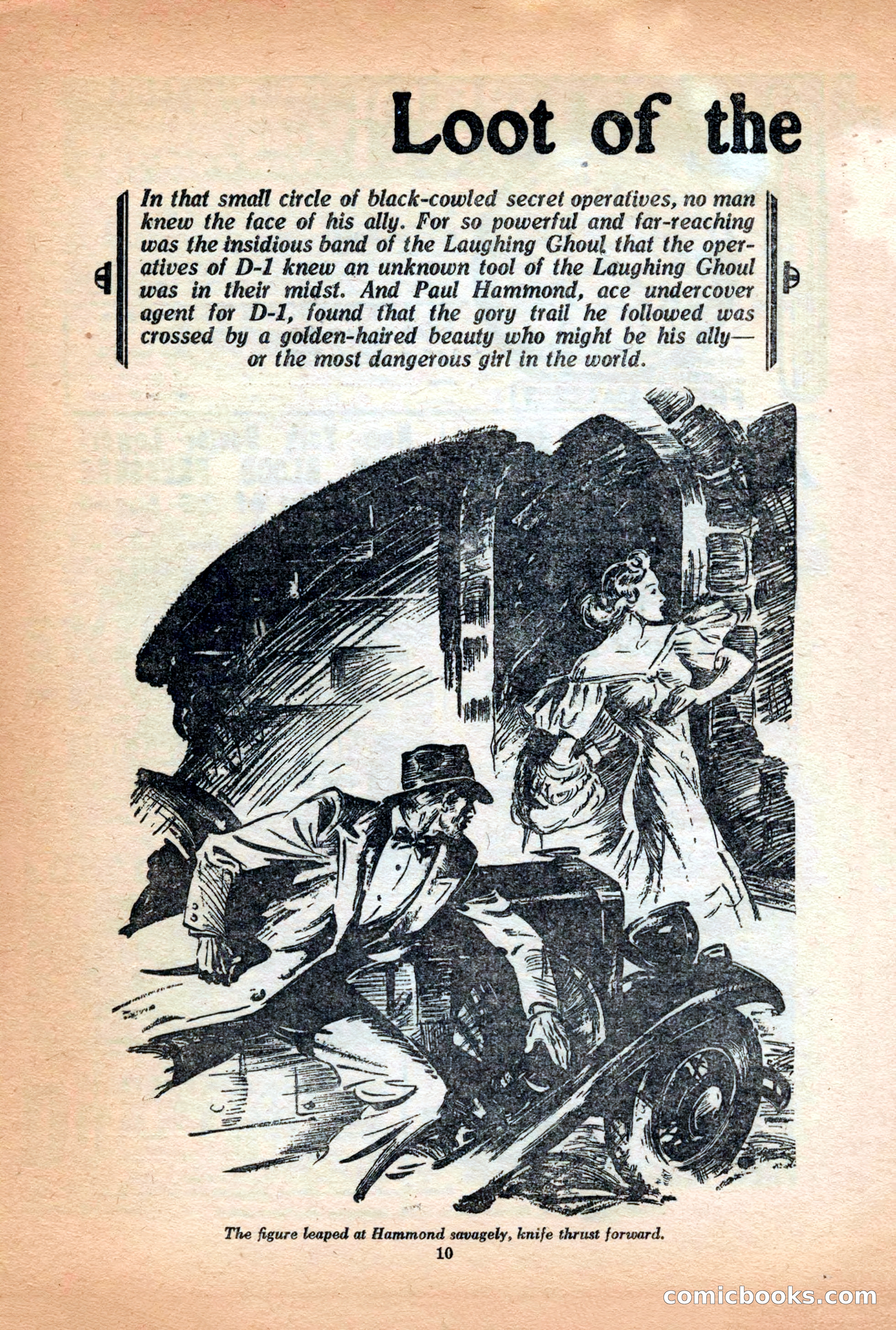 10-Story Detective Magazine Cover — page 12: Pulp Fiction, 1938
