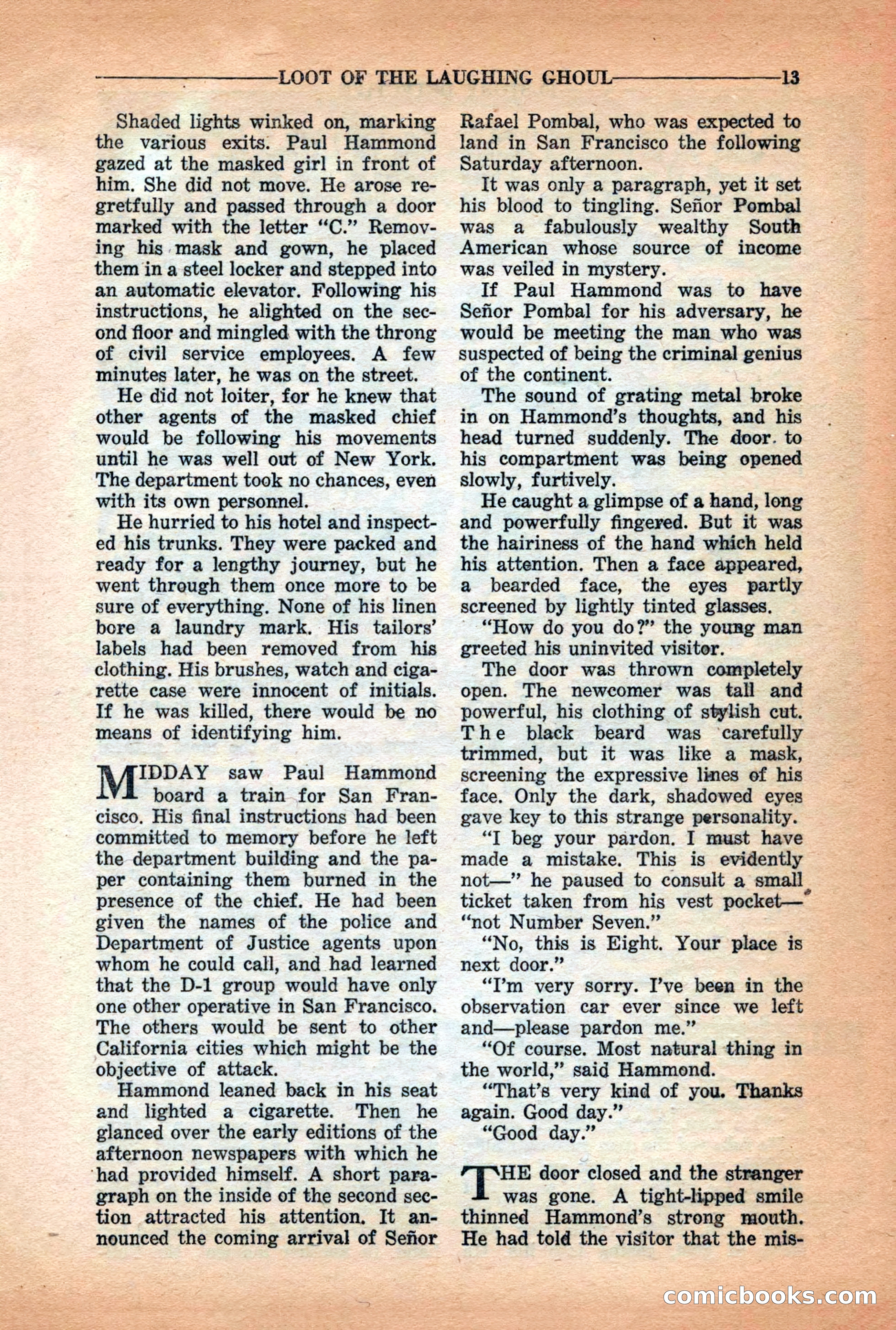 10-Story Detective Magazine Cover — page 15: Pulp Fiction, 1938