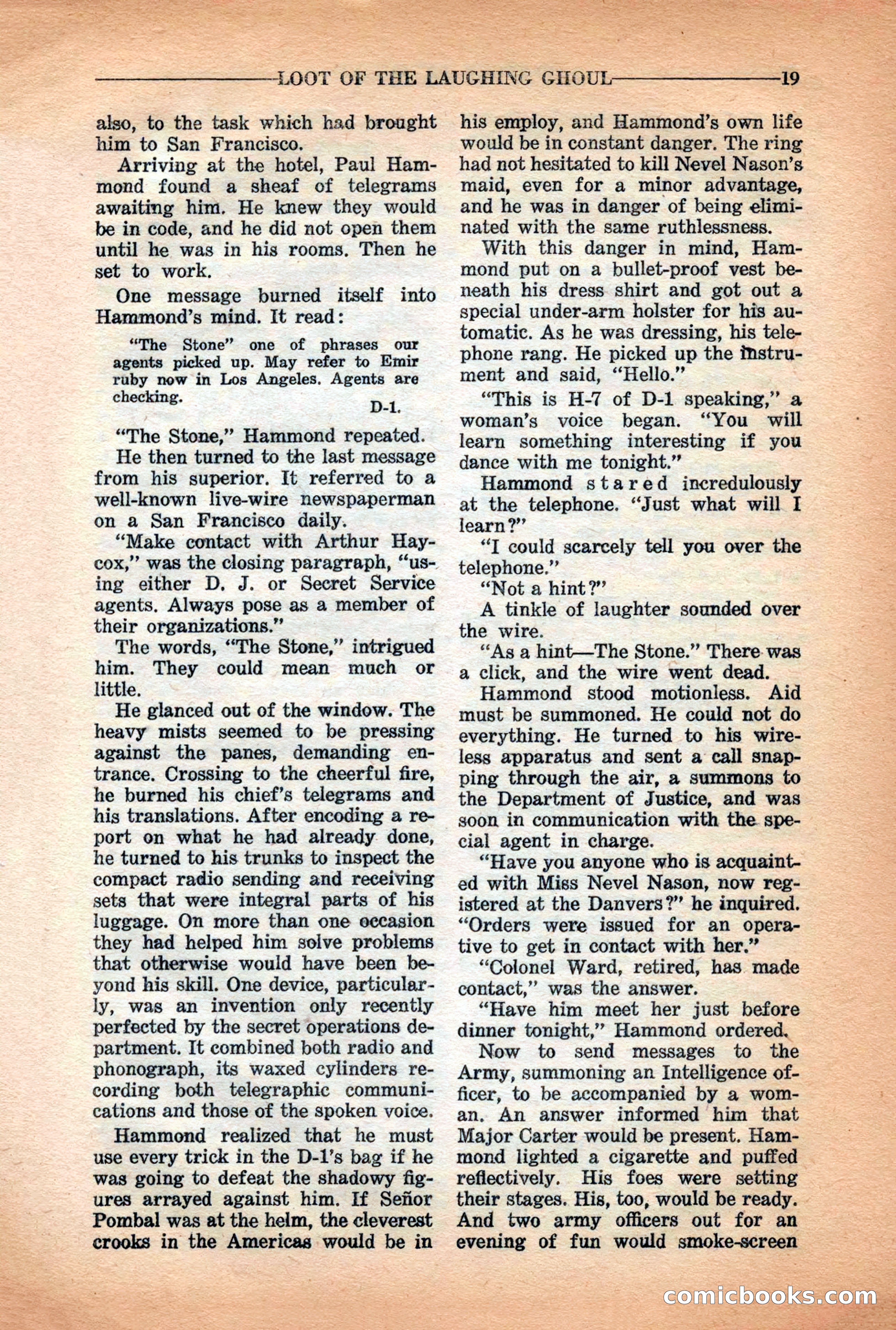 10-Story Detective Magazine Cover — page 21: Pulp Fiction, 1938