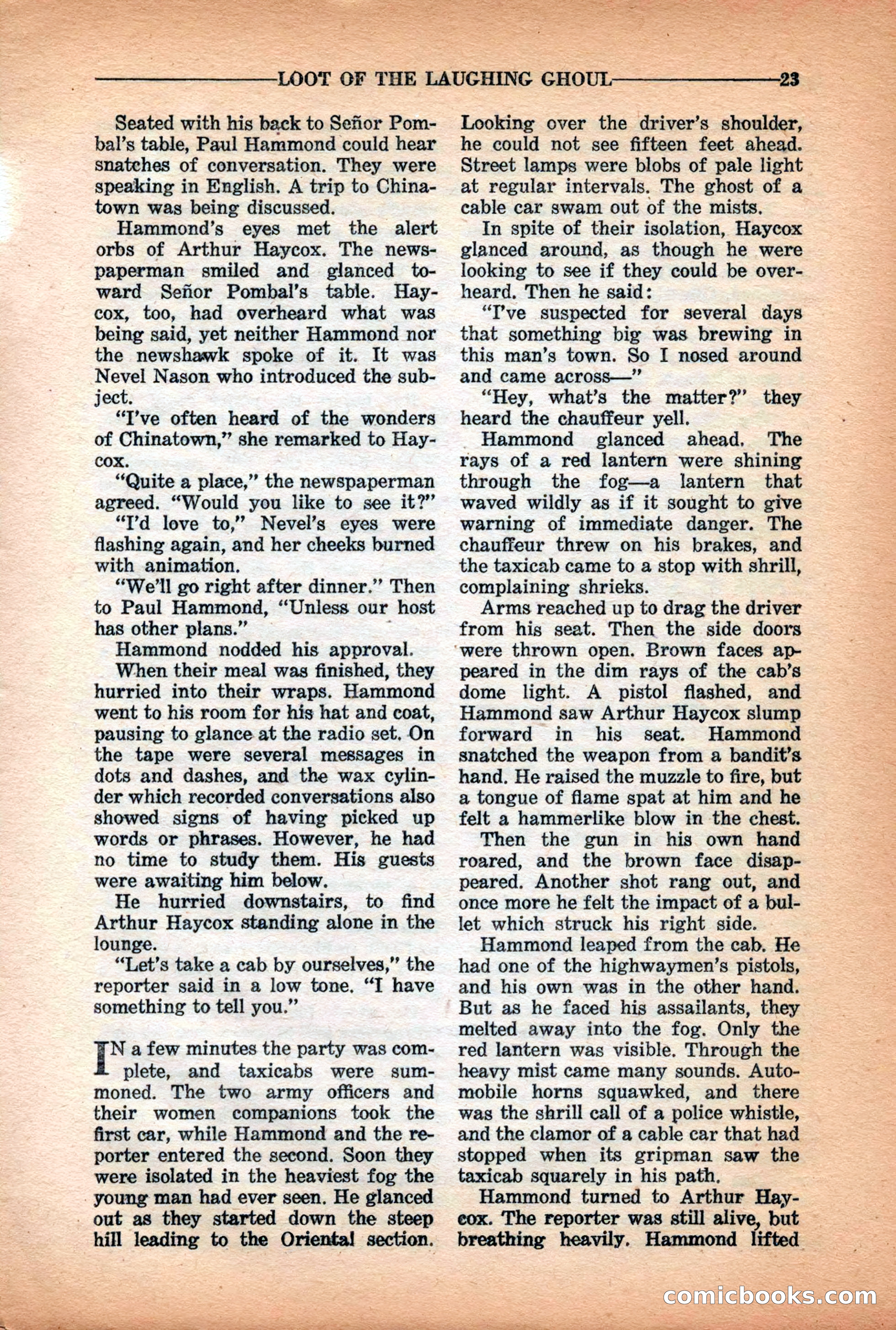 10-Story Detective Magazine Cover — page 25: Pulp Fiction, 1938
