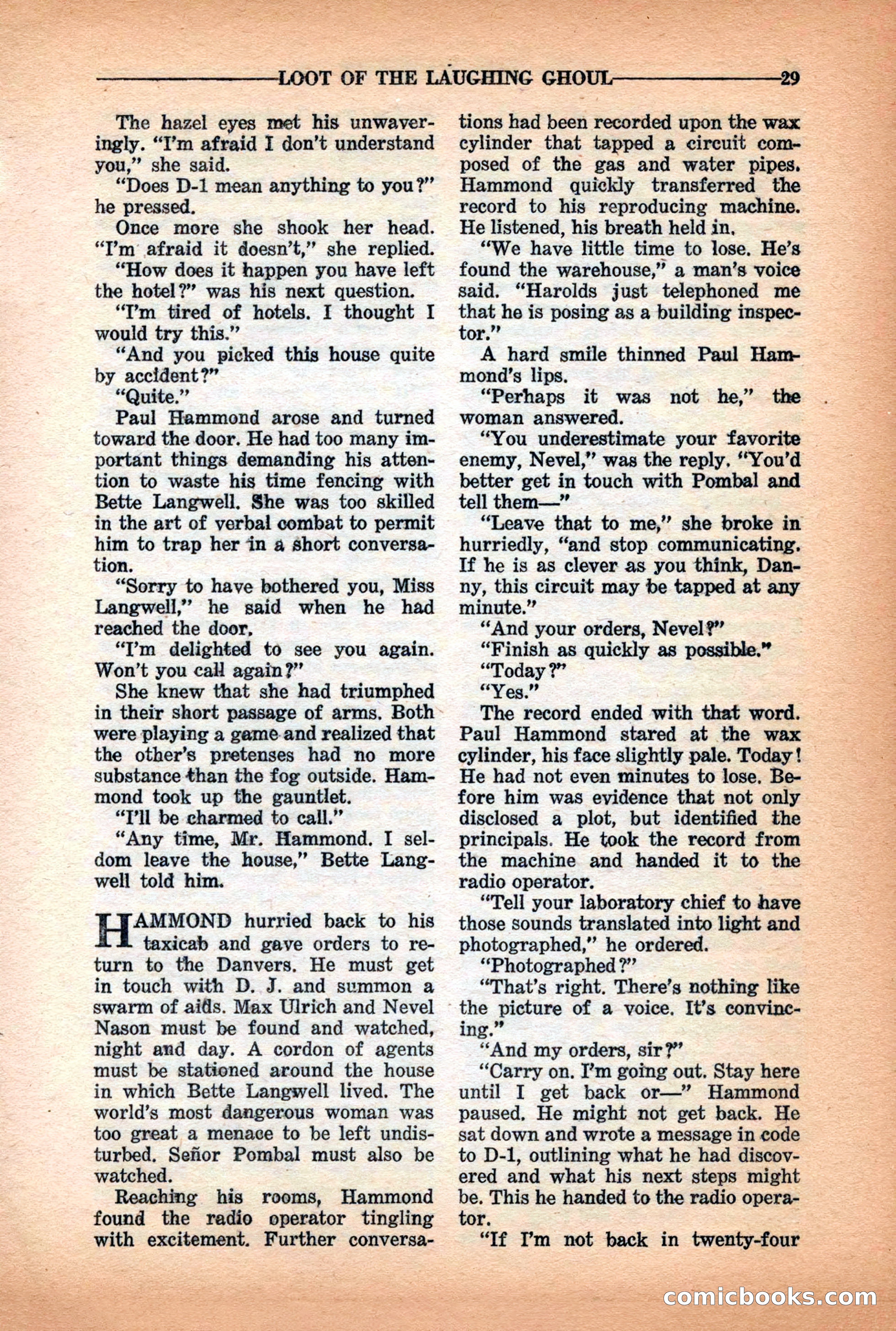 10-Story Detective Magazine Cover — page 31: Pulp Fiction, 1938