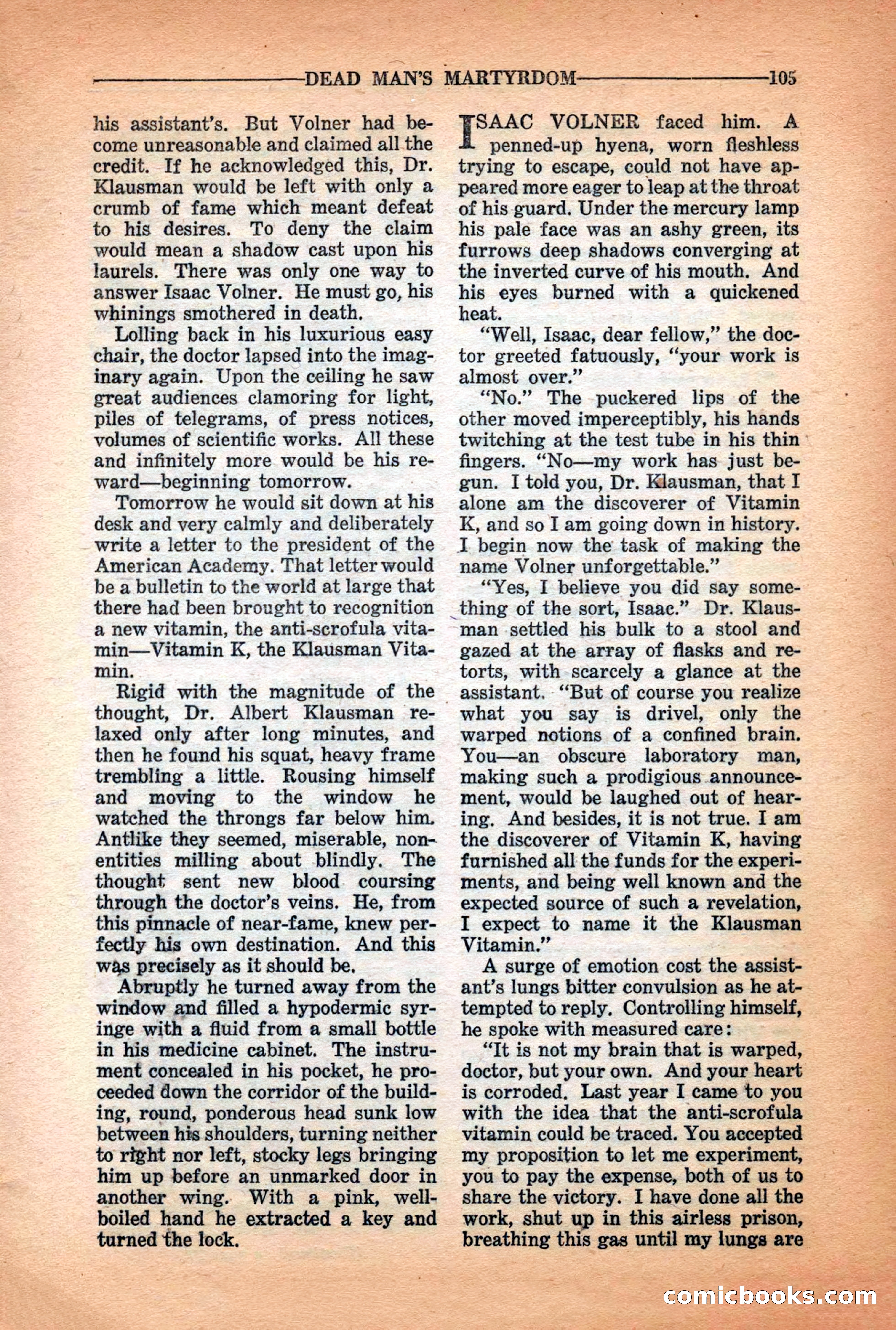 10-Story Detective Magazine Cover — page 107: Pulp Fiction, 1938