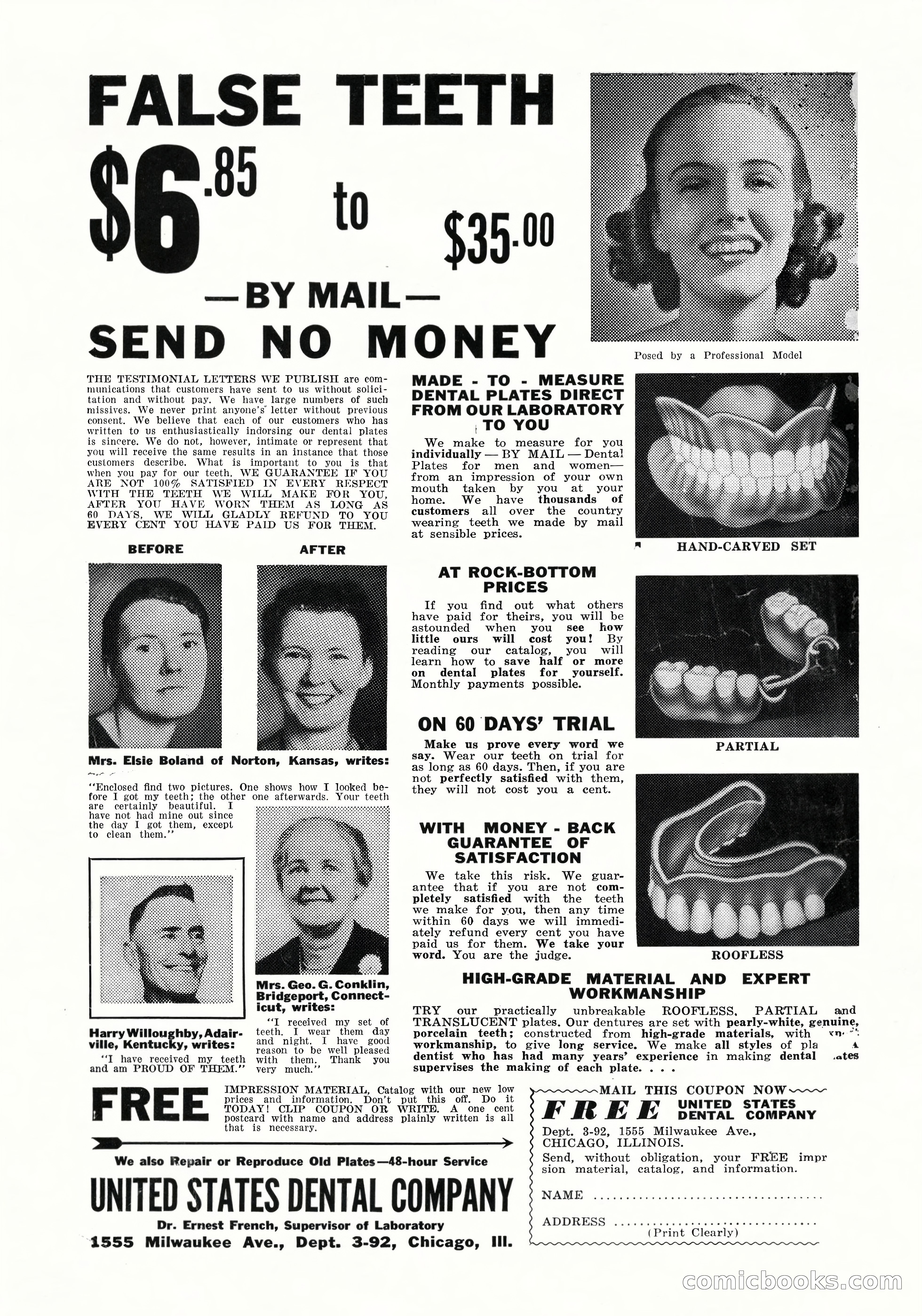 10-Story Detective, March 1941 — page 2: Pulp Fiction, 1941