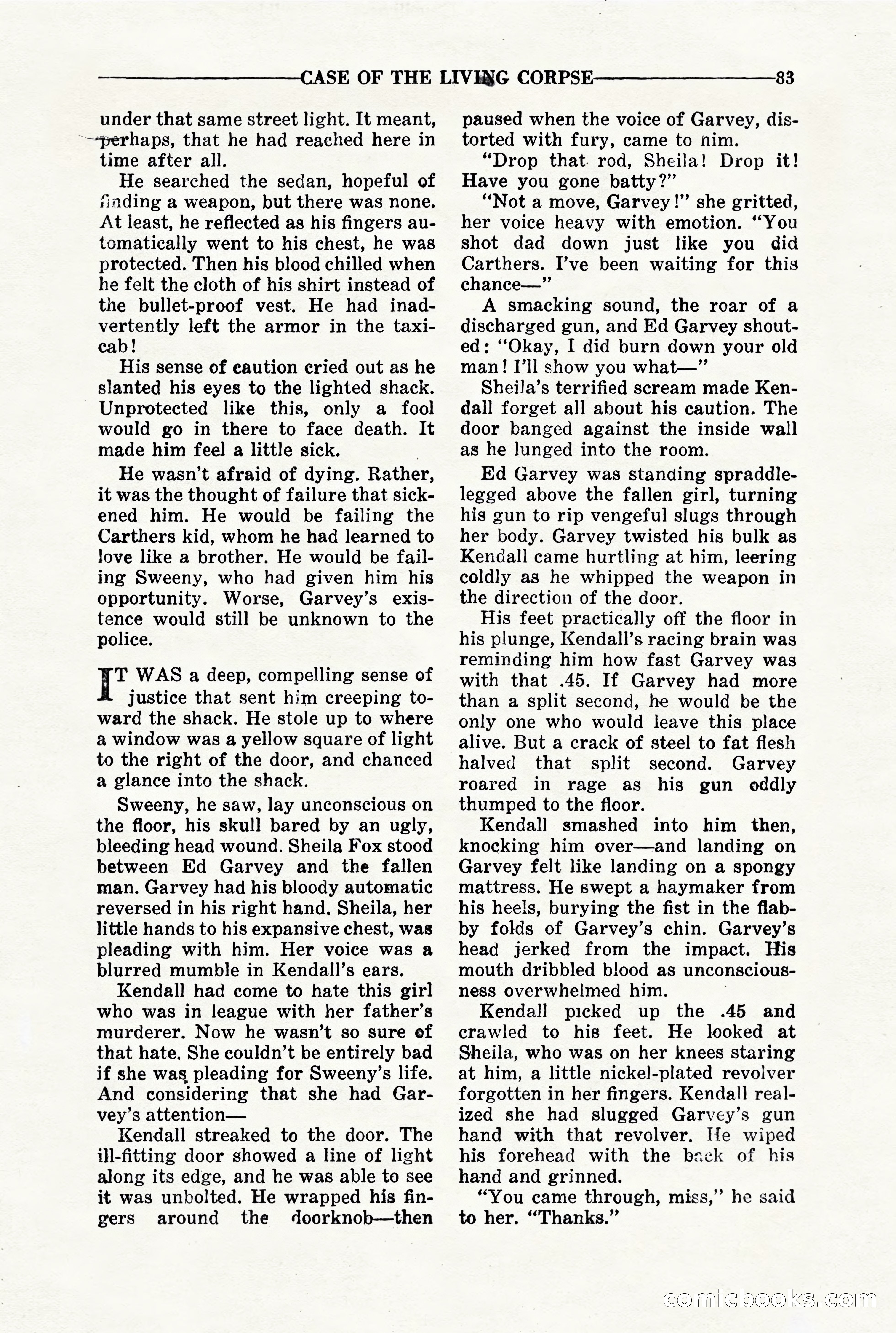 10-Story Detective, March 1941 — page 85: Pulp Fiction, 1941
