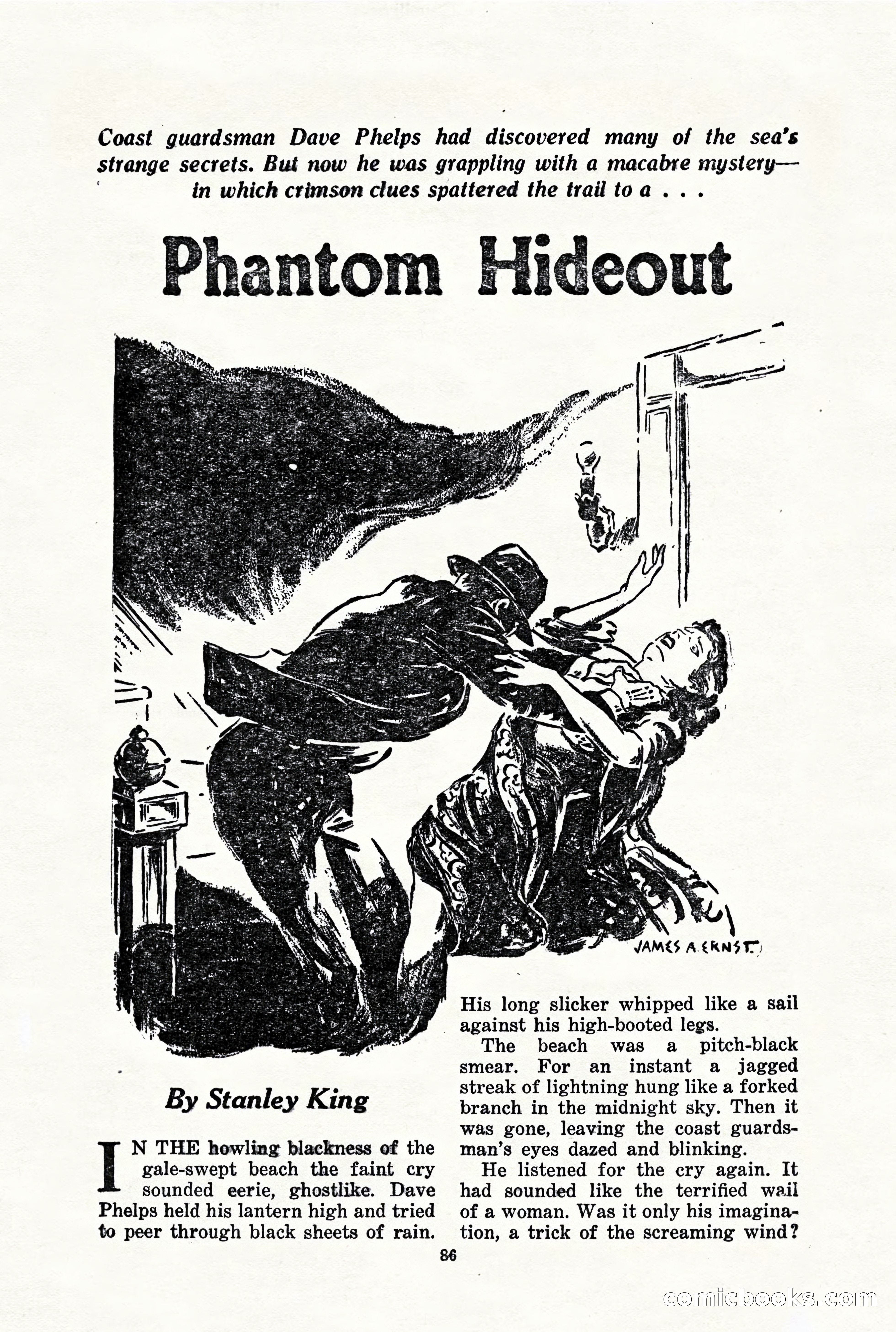 10-Story Detective, March 1941 — page 88: Pulp Fiction, 1941