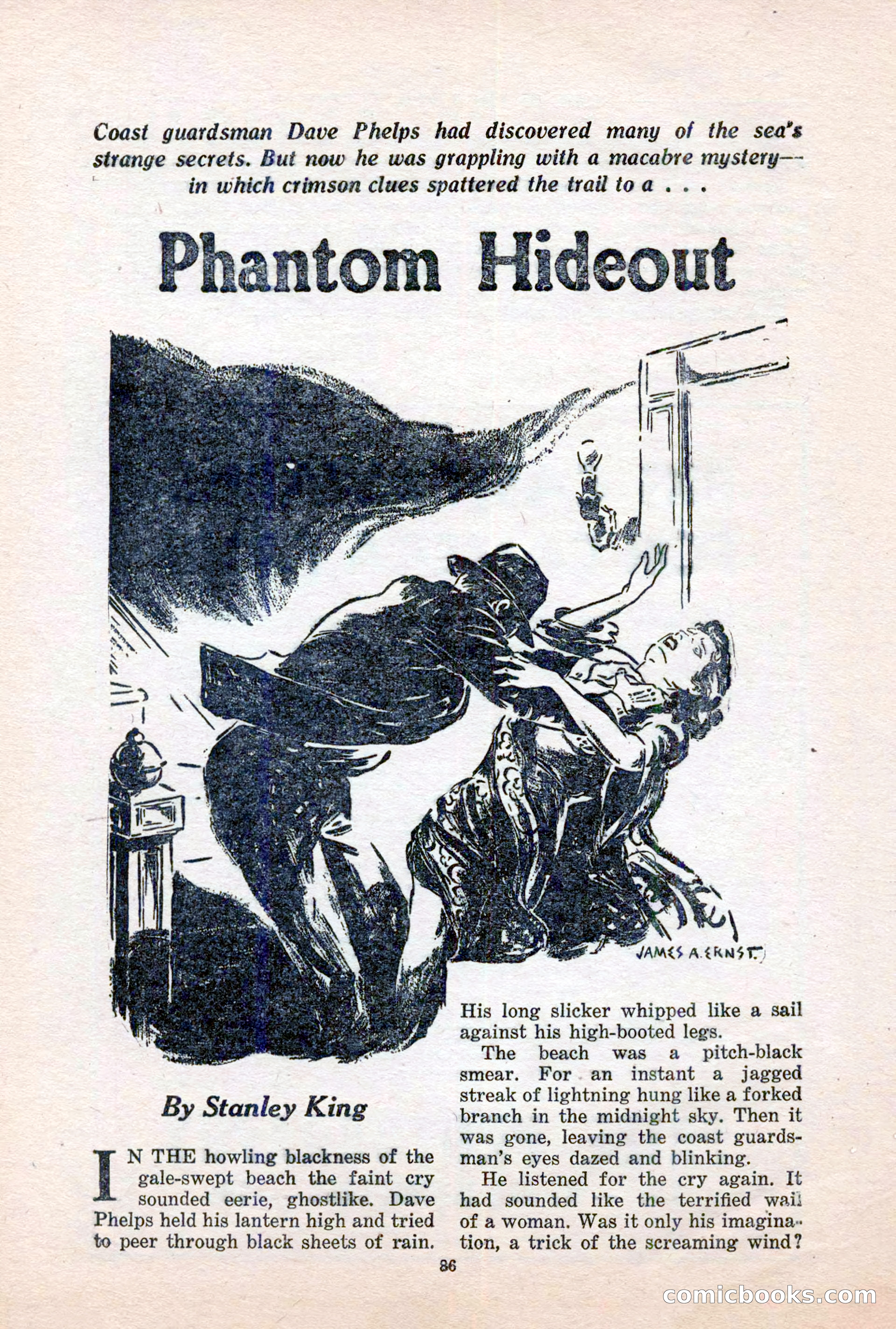 10-Story Detective, March 1941 — page 88: Pulp Fiction, 1941