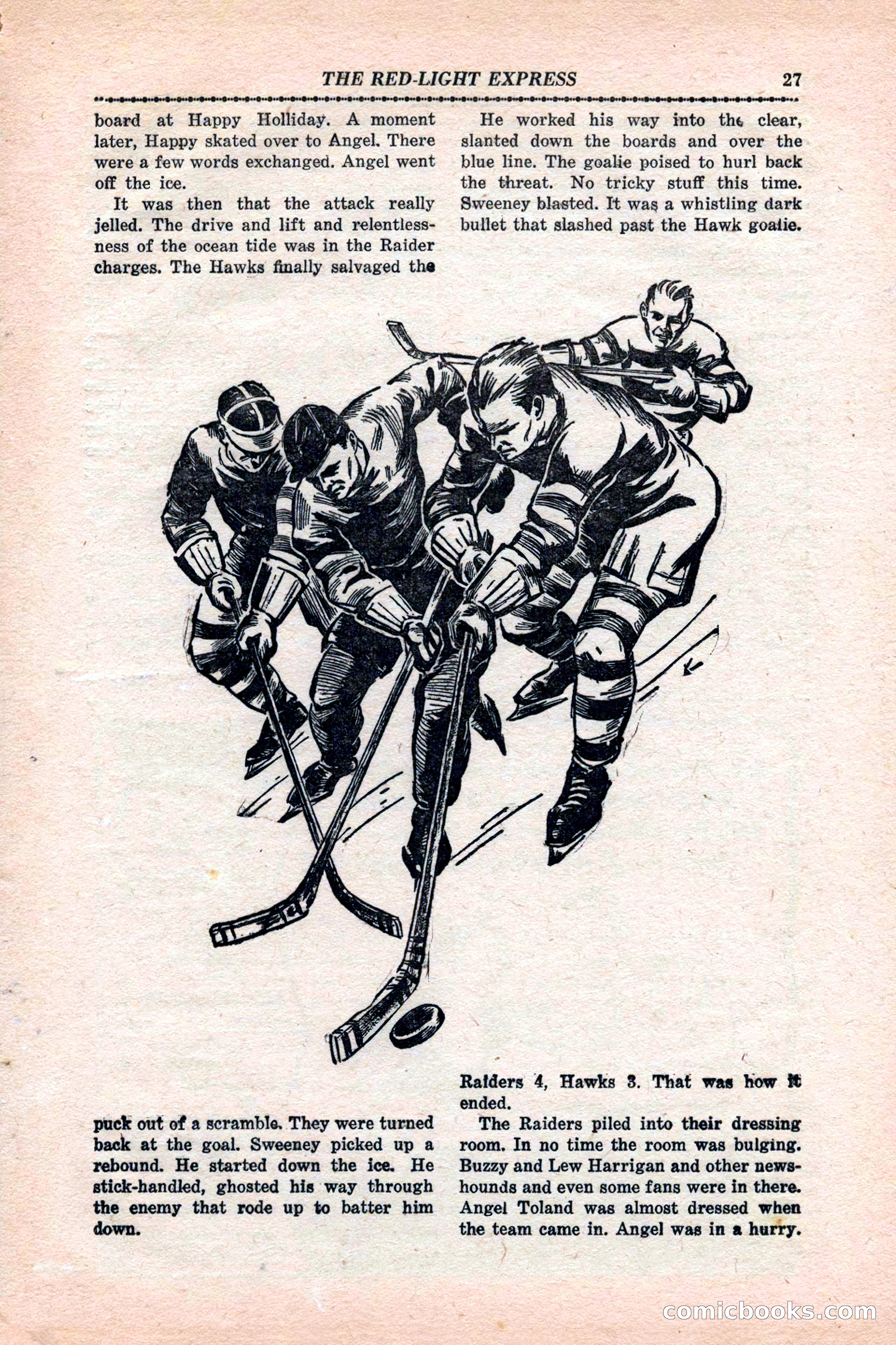 12 Sports Aces, January 1943 — page 29: Pulp Fiction, 1943