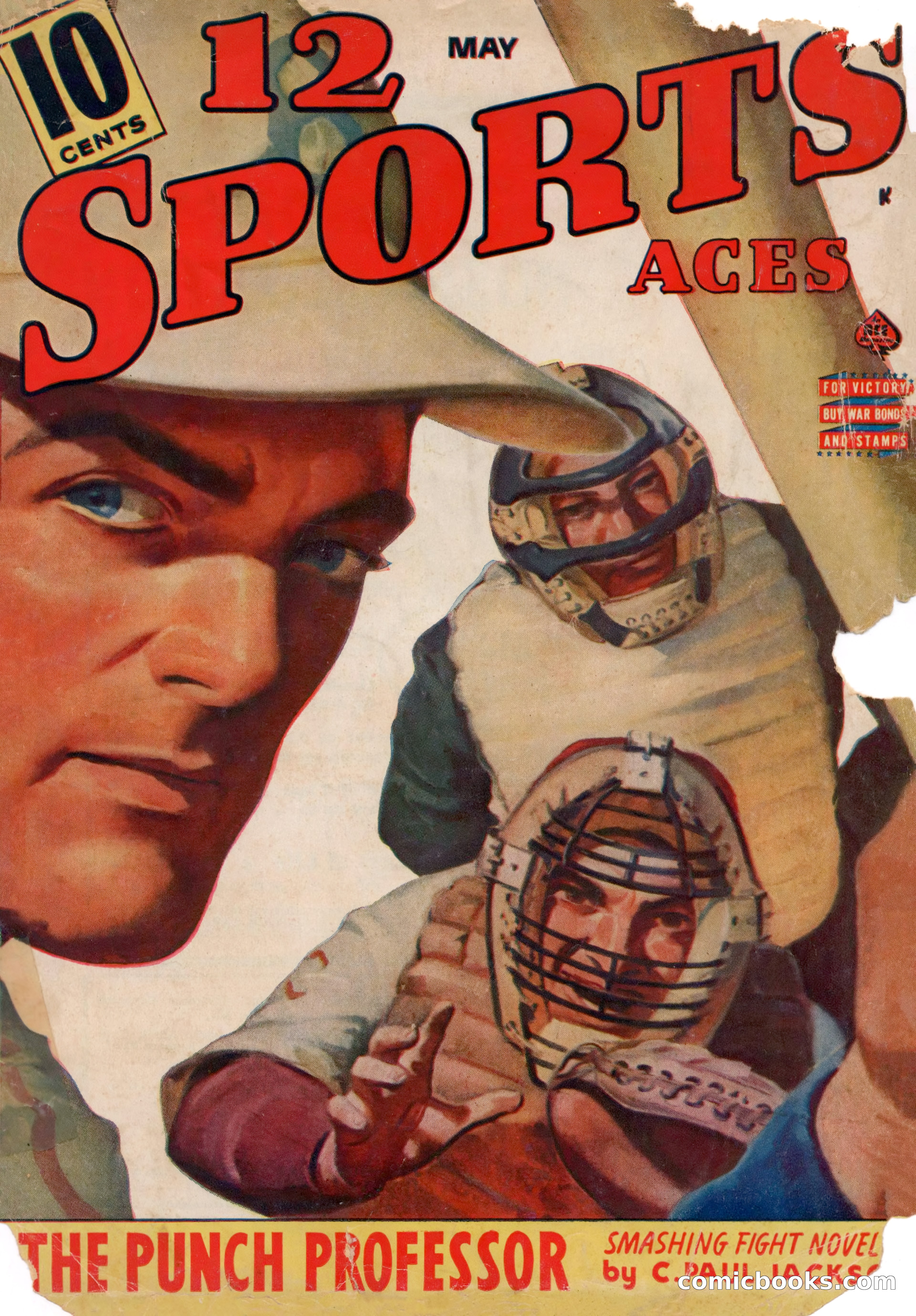 12 Sports Aces, May 1943 — page 1: Pulp Fiction, 1943