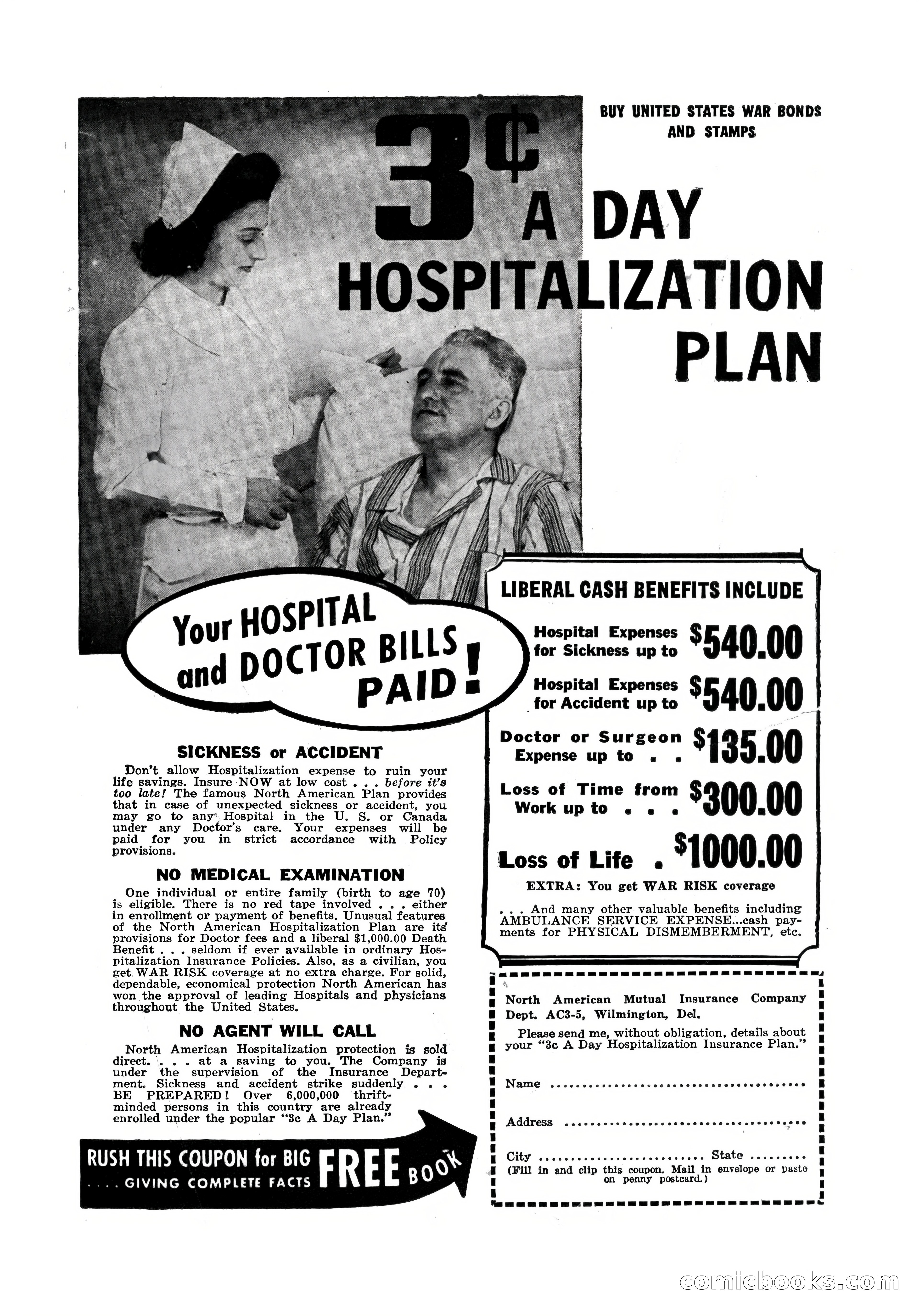 12 Sports Aces, May 1943 — page 2: Pulp Fiction, 1943