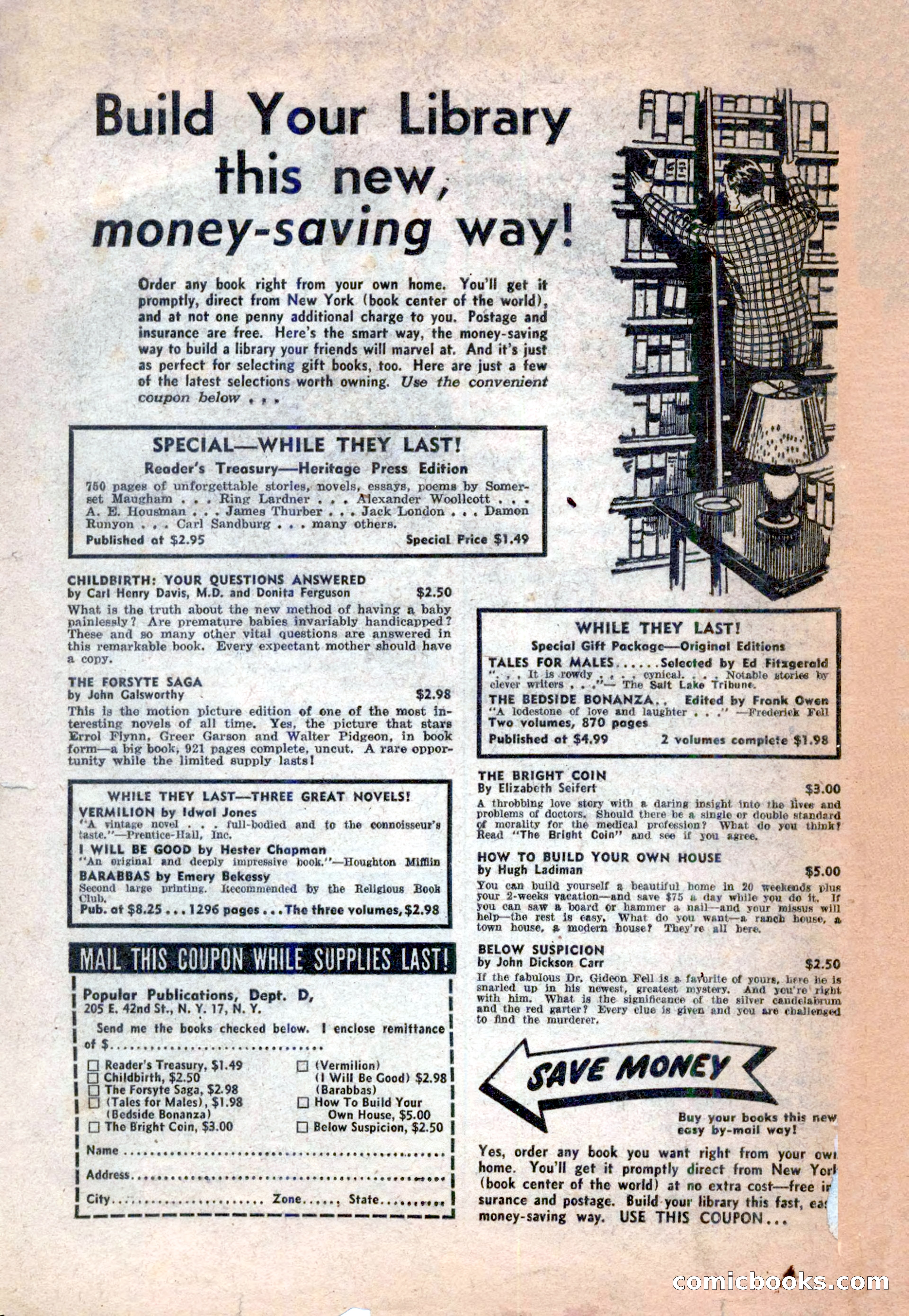 15 Story Detective, April 1950 — page 130: Pulp Fiction, 1950