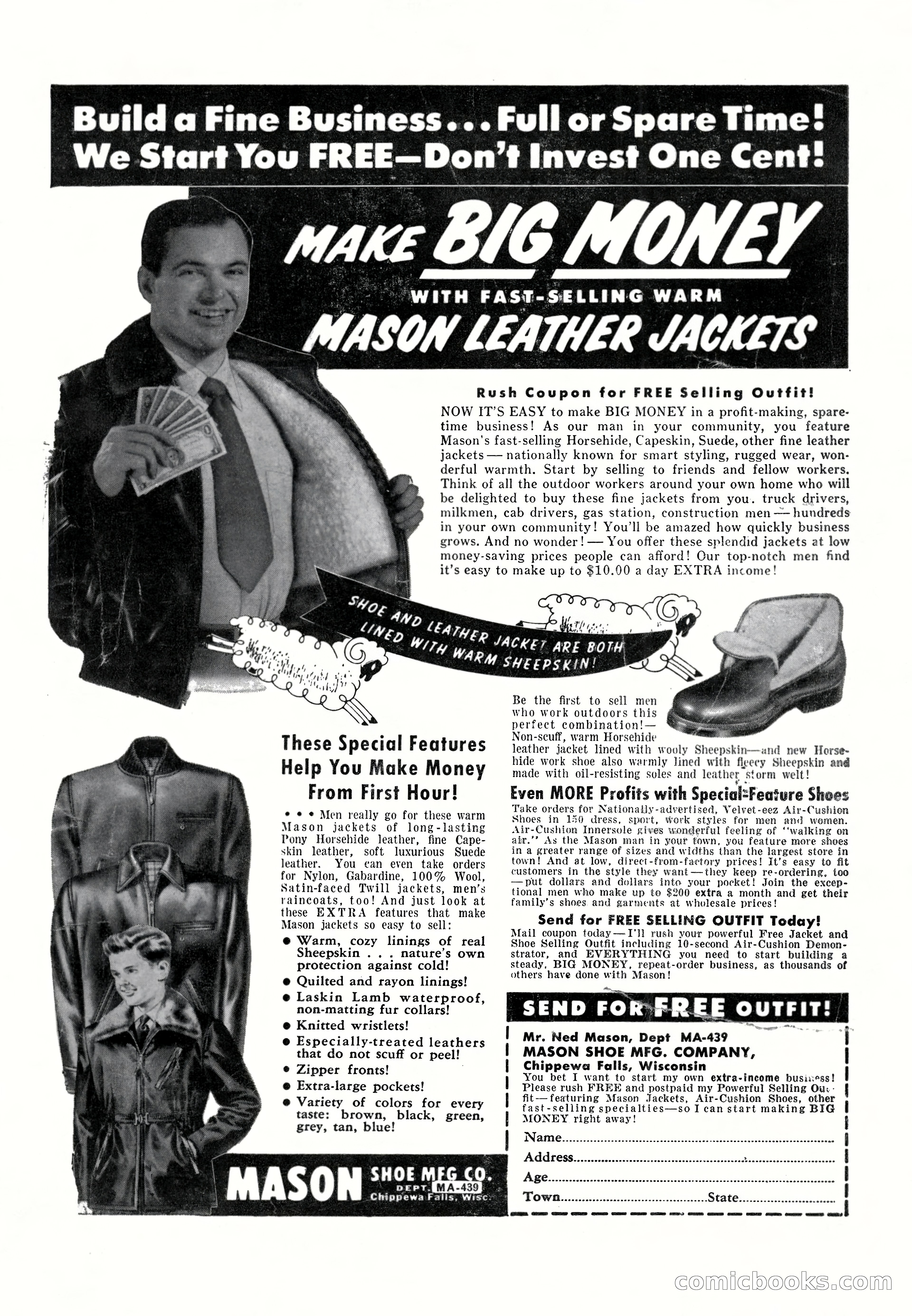 15 Story Detective, April 1950 — page 131: Pulp Fiction, 1950