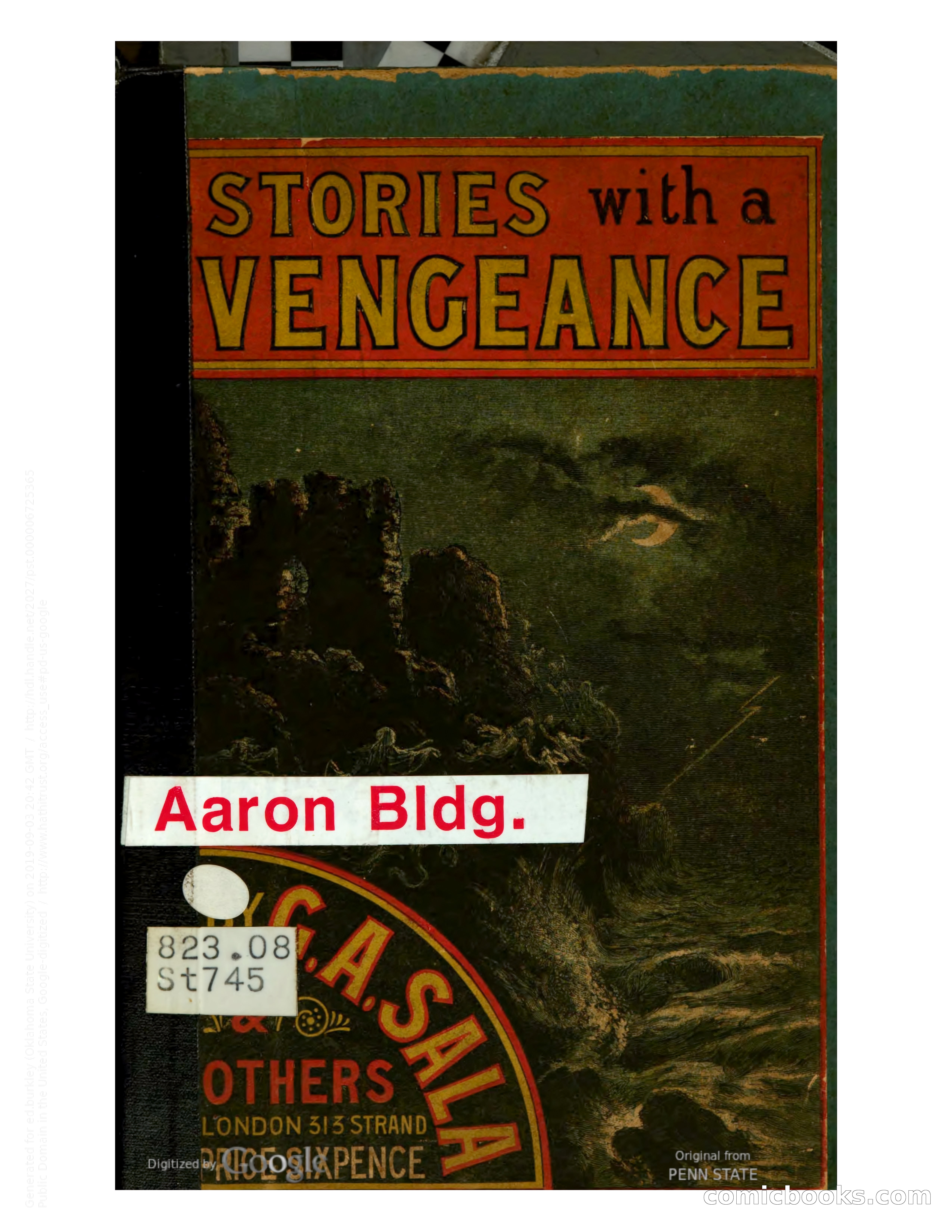 Stories with a Vengeance — page 1: Pulp Fiction, 1883