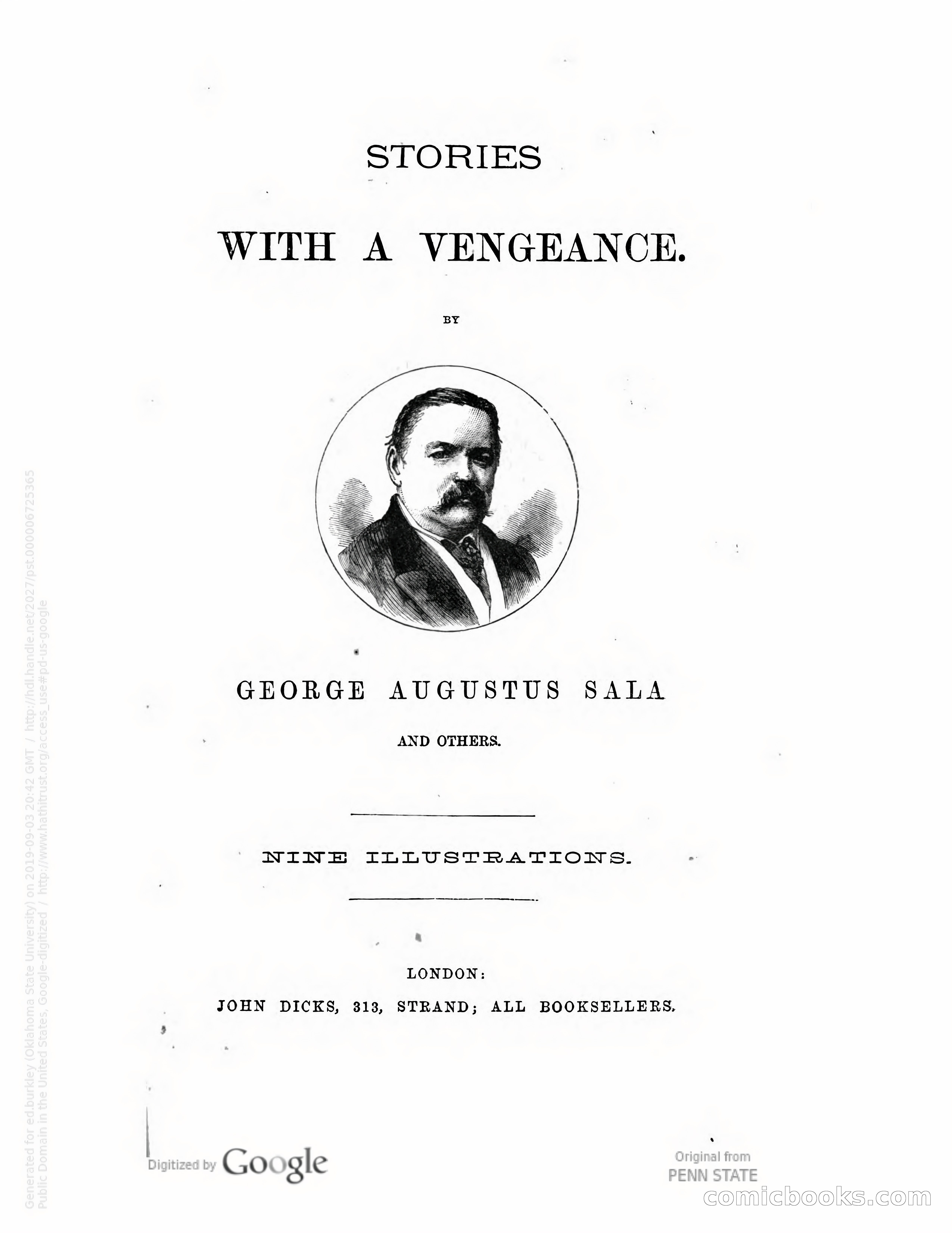 Stories with a Vengeance — page 5: Pulp Fiction, 1883