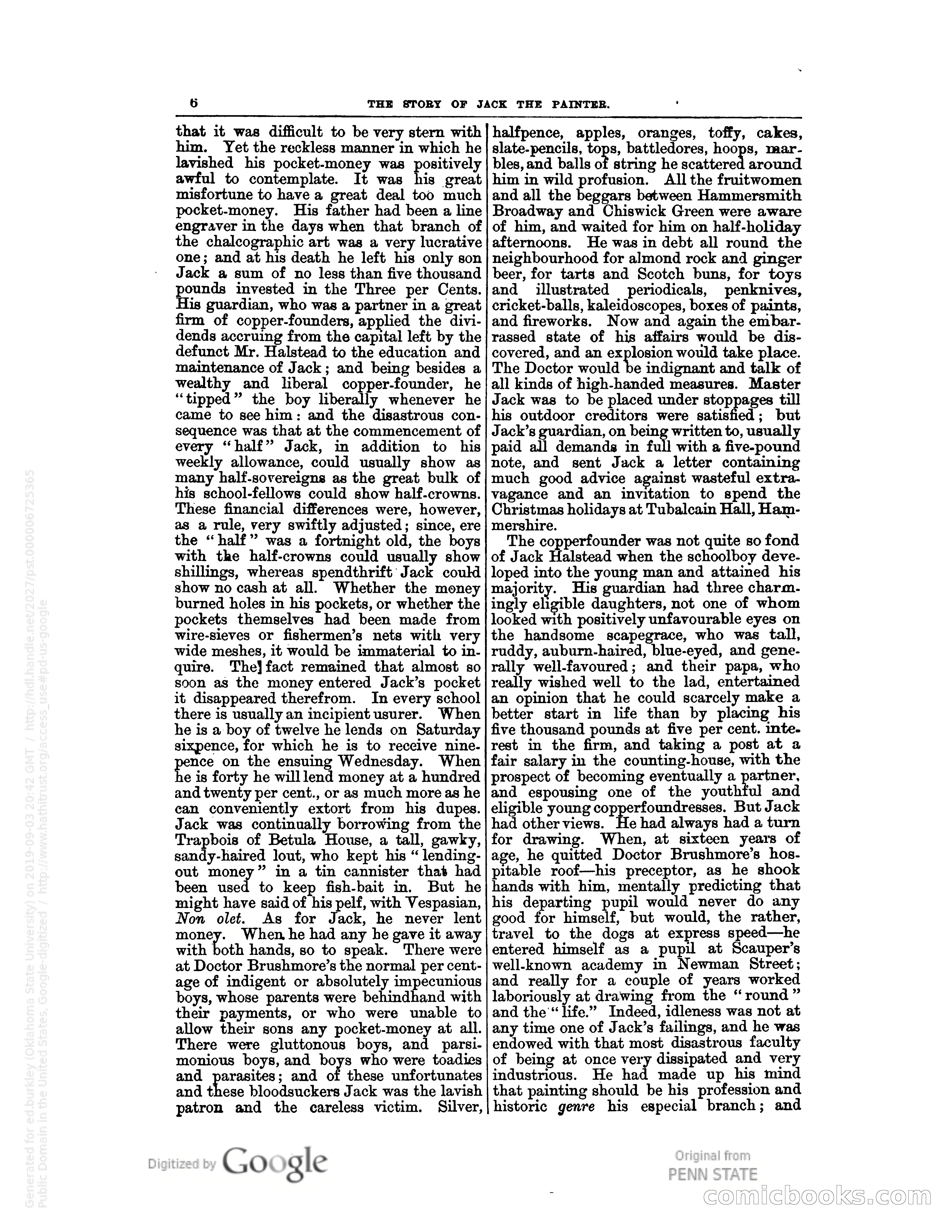 Stories with a Vengeance — page 10: Pulp Fiction, 1883