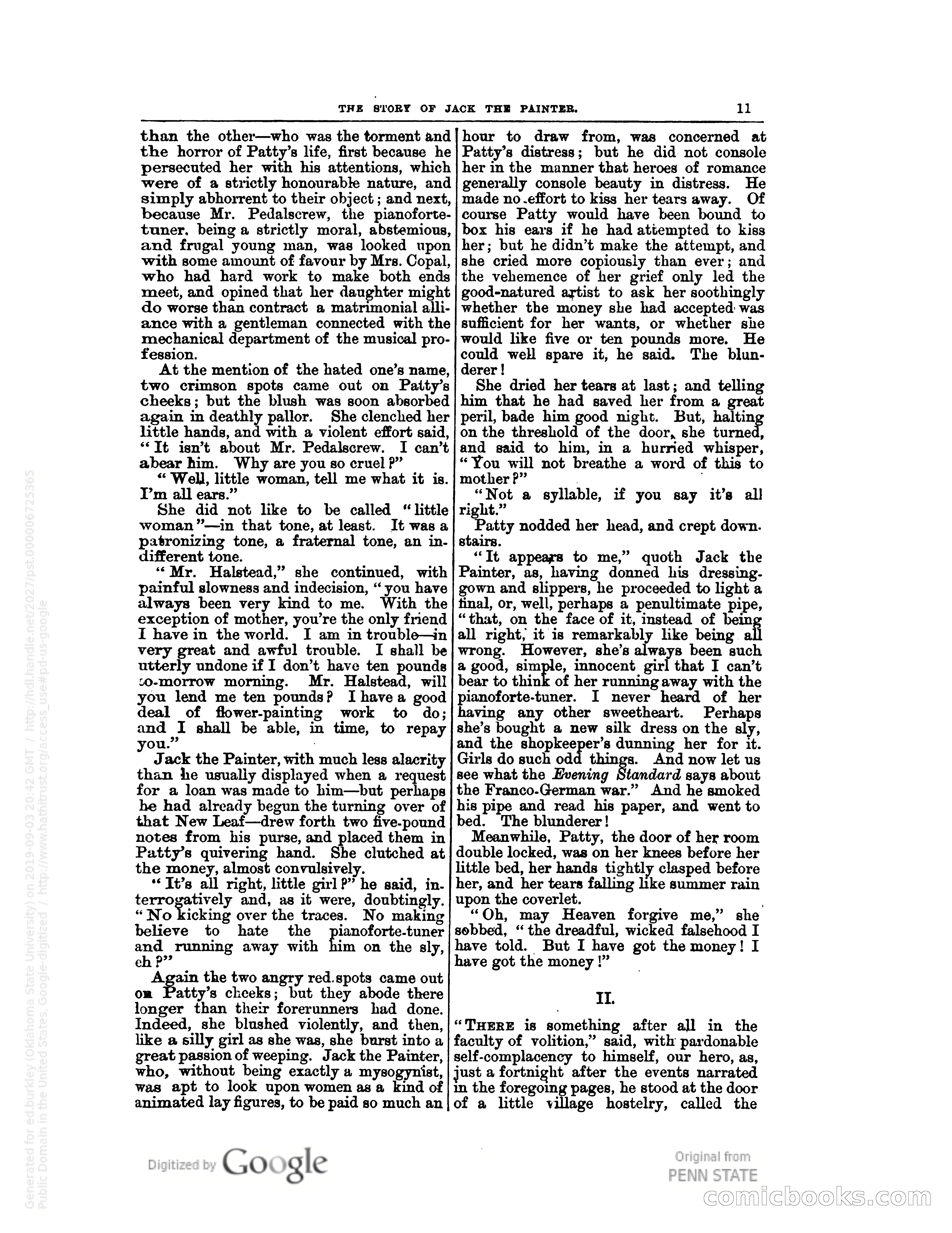 Stories with a Vengeance — page 15: Pulp Fiction, 1883