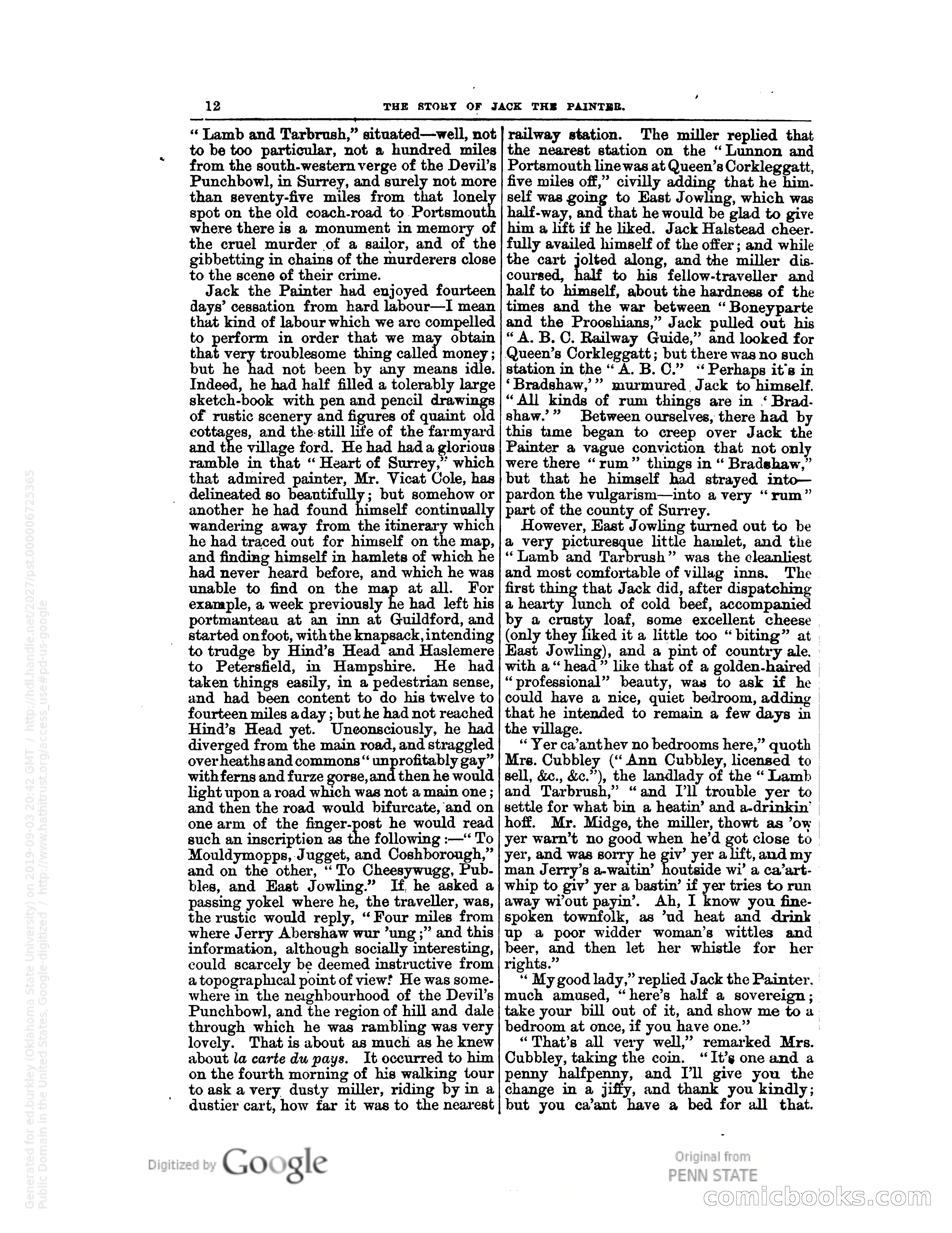Stories with a Vengeance — page 16: Pulp Fiction, 1883