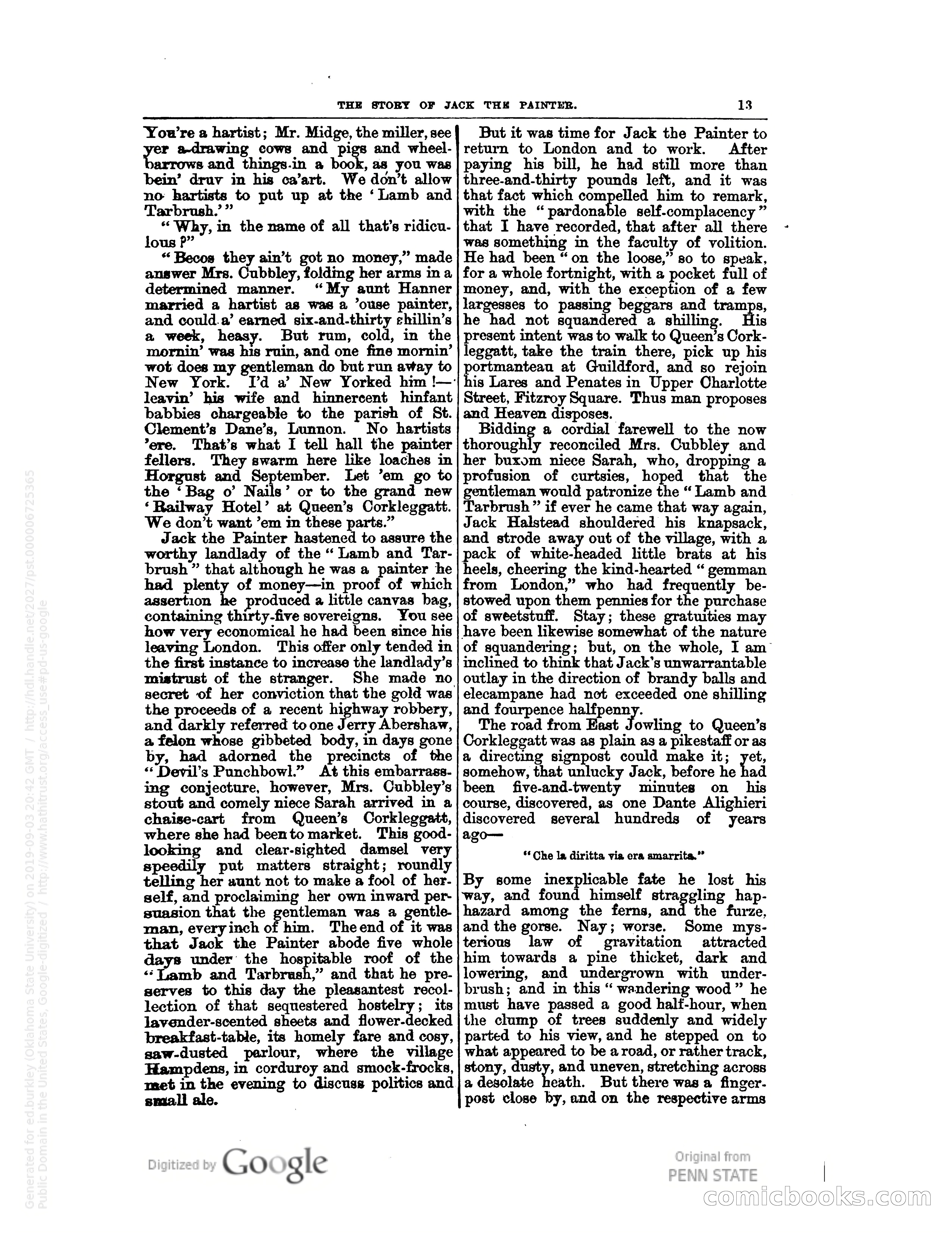 Stories with a Vengeance — page 17: Pulp Fiction, 1883