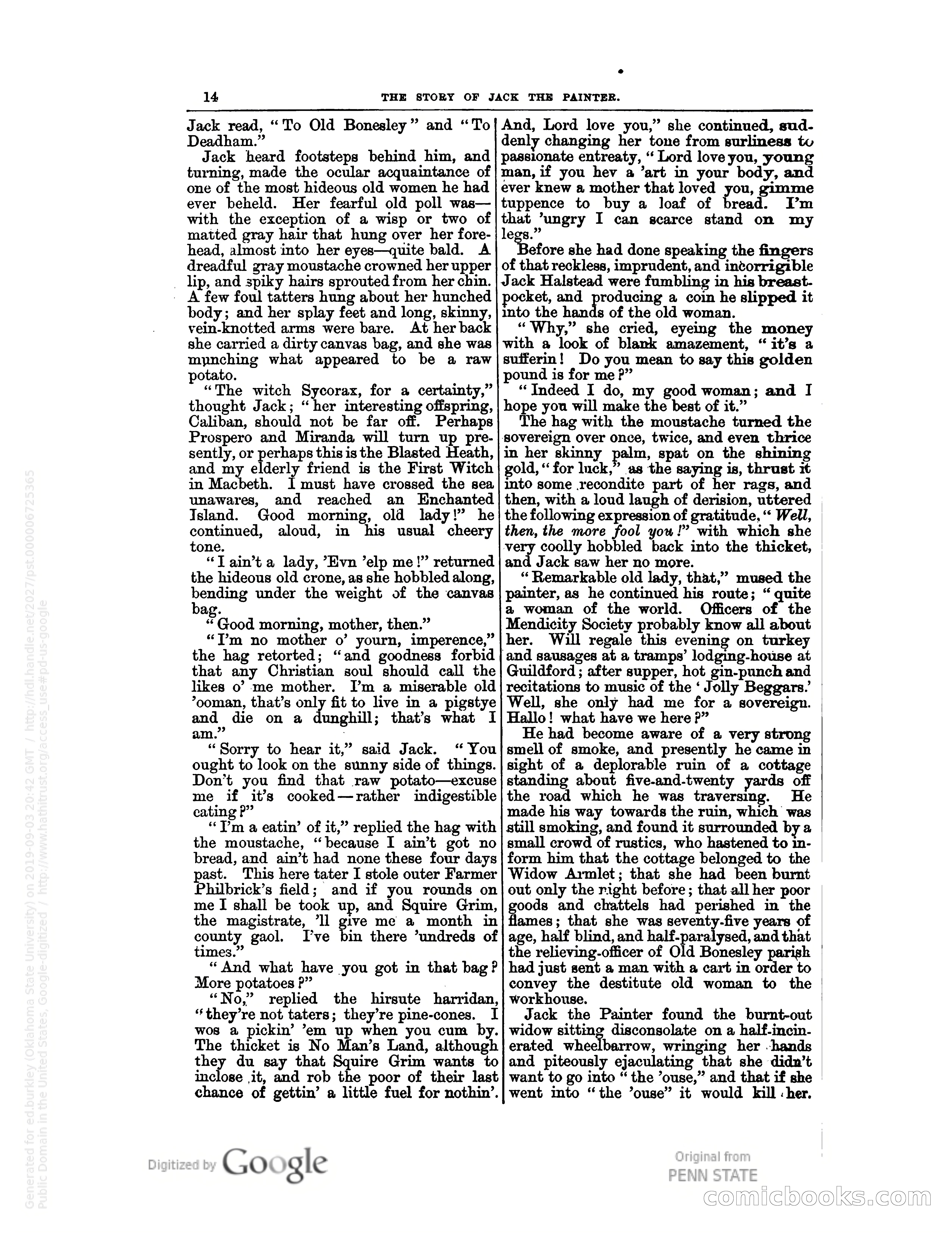 Stories with a Vengeance — page 18: Pulp Fiction, 1883
